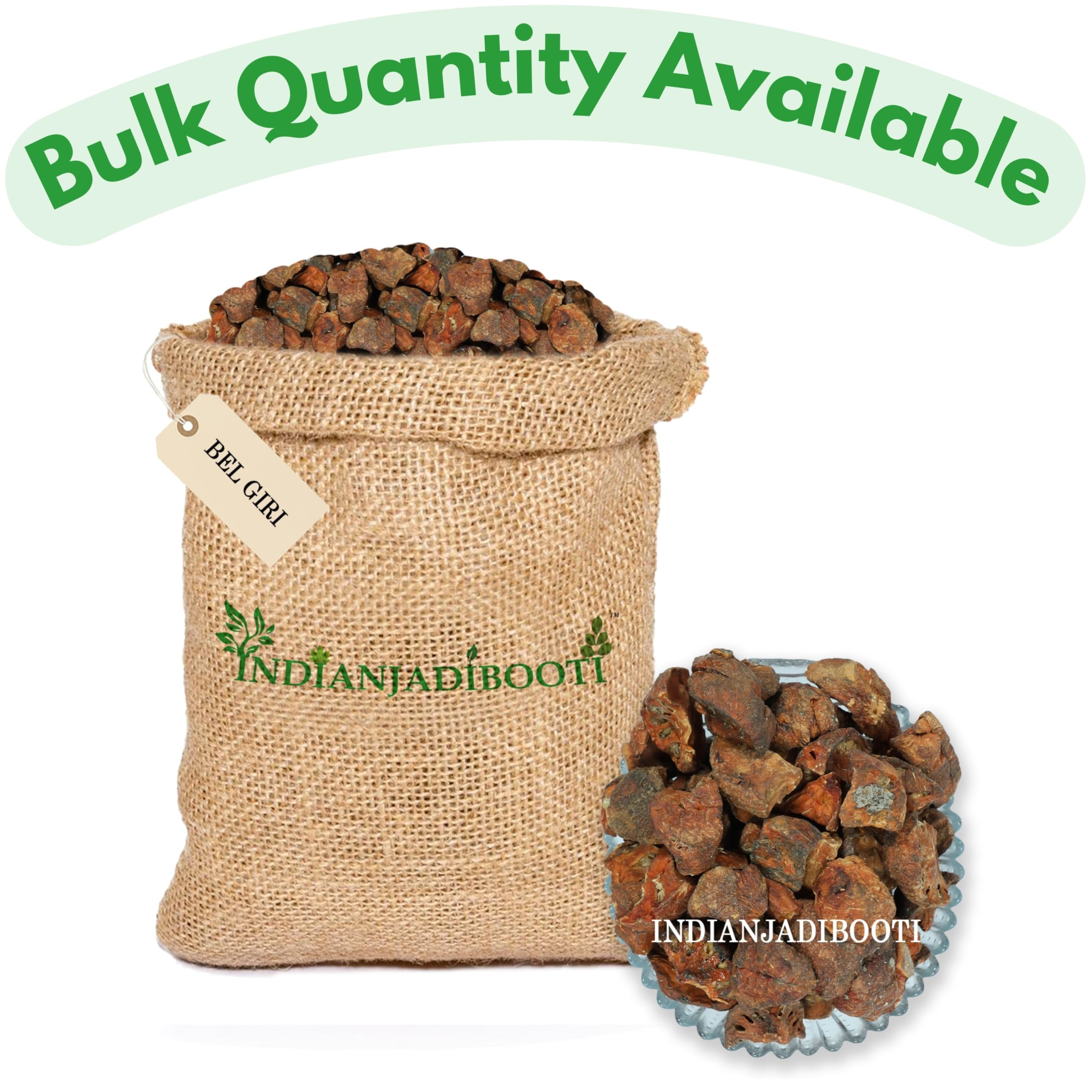 IndianJadiBooti BelGiri Bael Fruit Wood Apple, 400 Grams Pack - Image 8 thumbnail