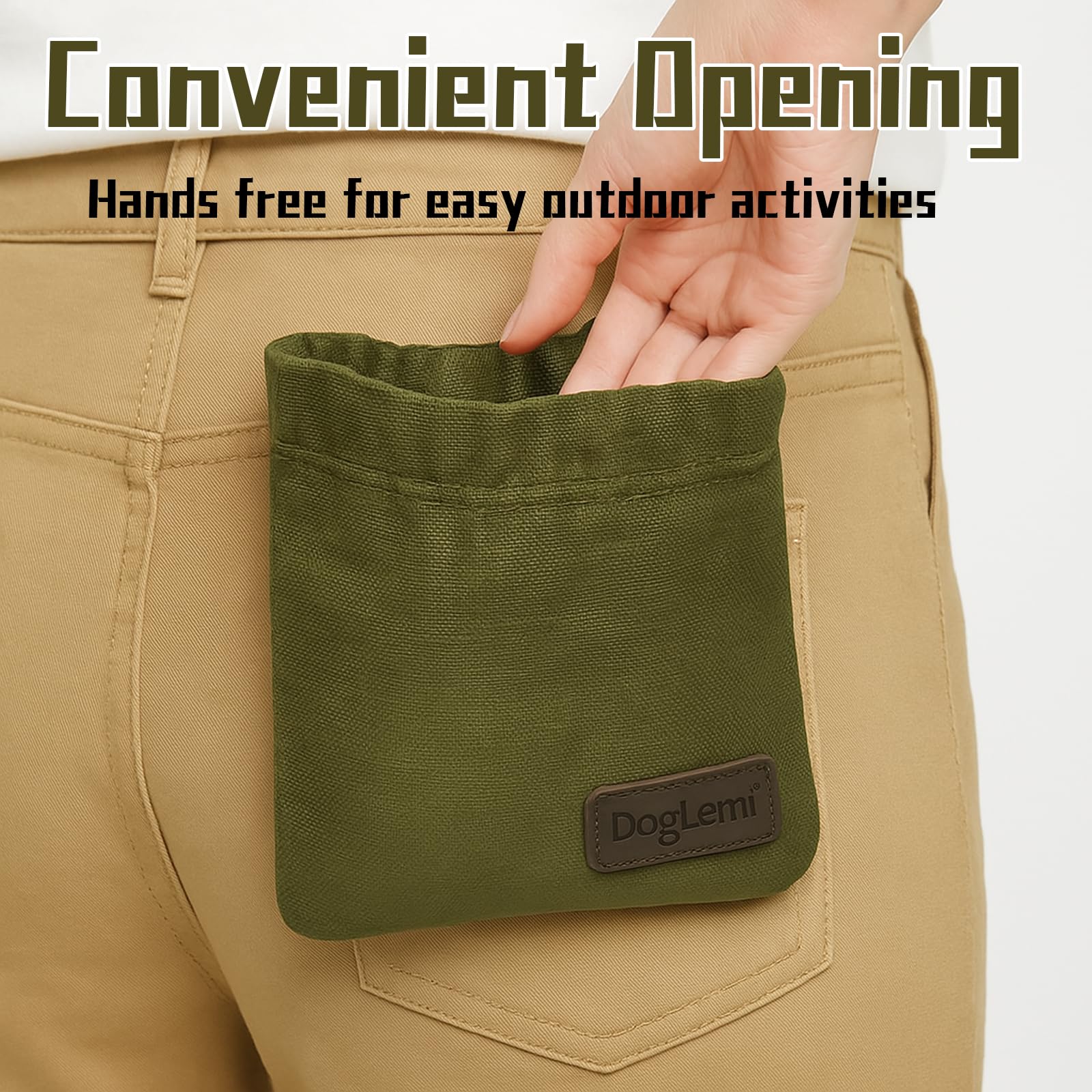 BeoTnp 2 Pcs Dog Treat Pouch, Treat Pouch for Dog Training Dog Treat Bag, Dog Training Treat Pouch - Image 4
