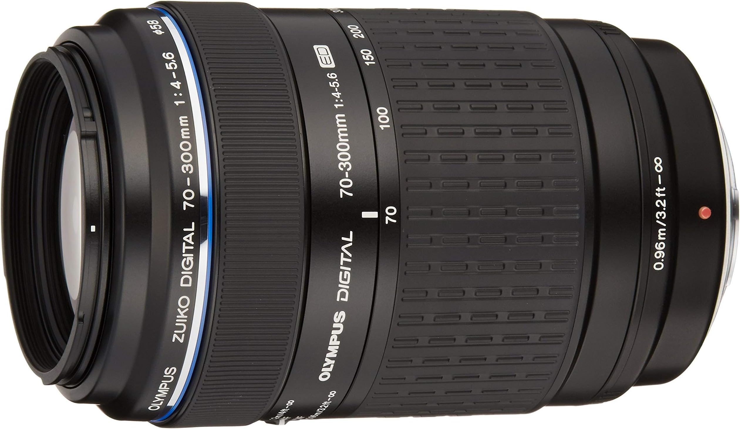Objectif Olympus EZ-7030 70-300mm + Adaptateur MMF-2 (occasion, Bon état)
