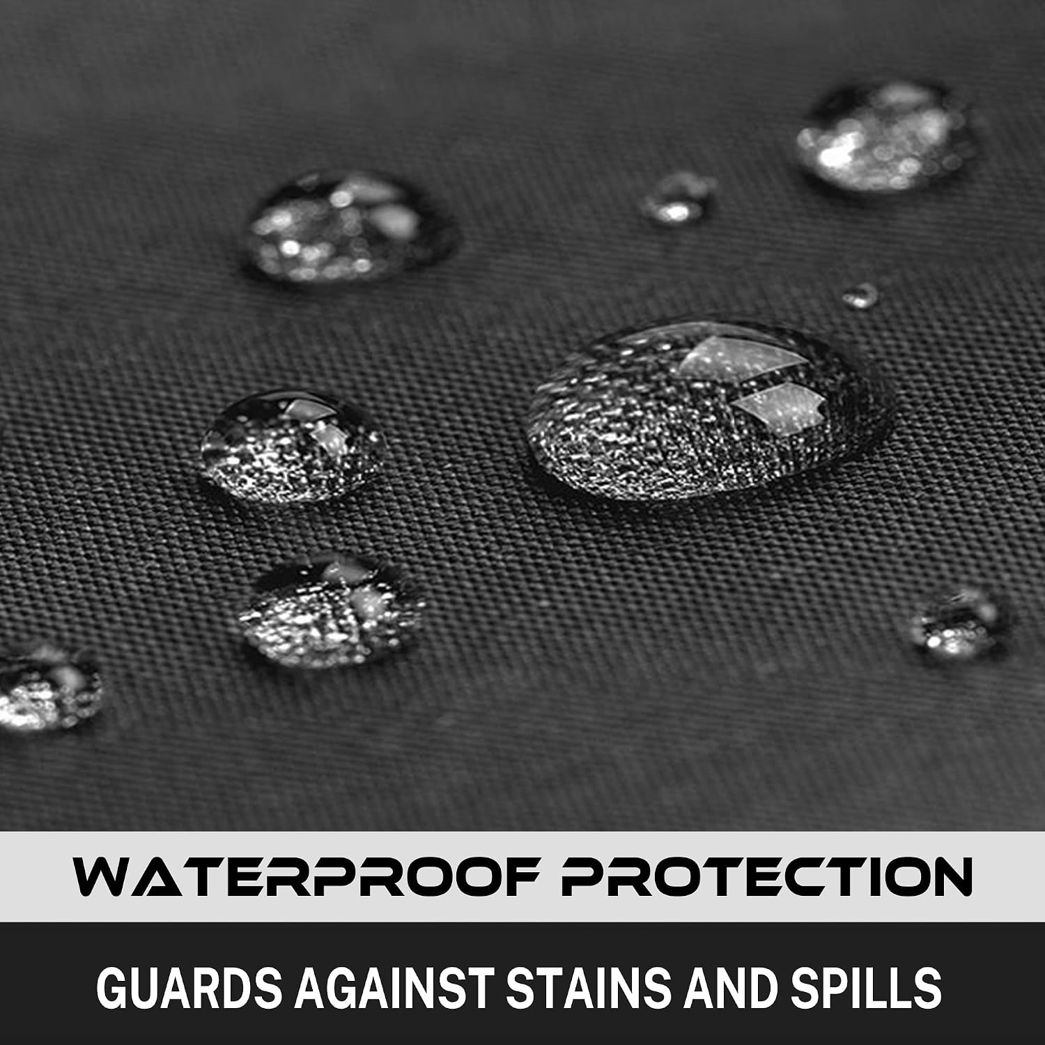 CAR-GRAND 3D Embossed Waterproof Seat Covers for Car, EVA Neoprene Car Seat Cover Full Set,Universal Automotive SUV Sedan Truck, Airbag Compatible,3 Zipper Rear Armrest (Black)