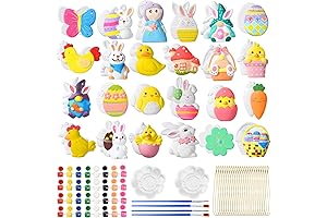 Syhood 24-Piece Easter Painting Kit: Unleash Your Creativity This Easter!