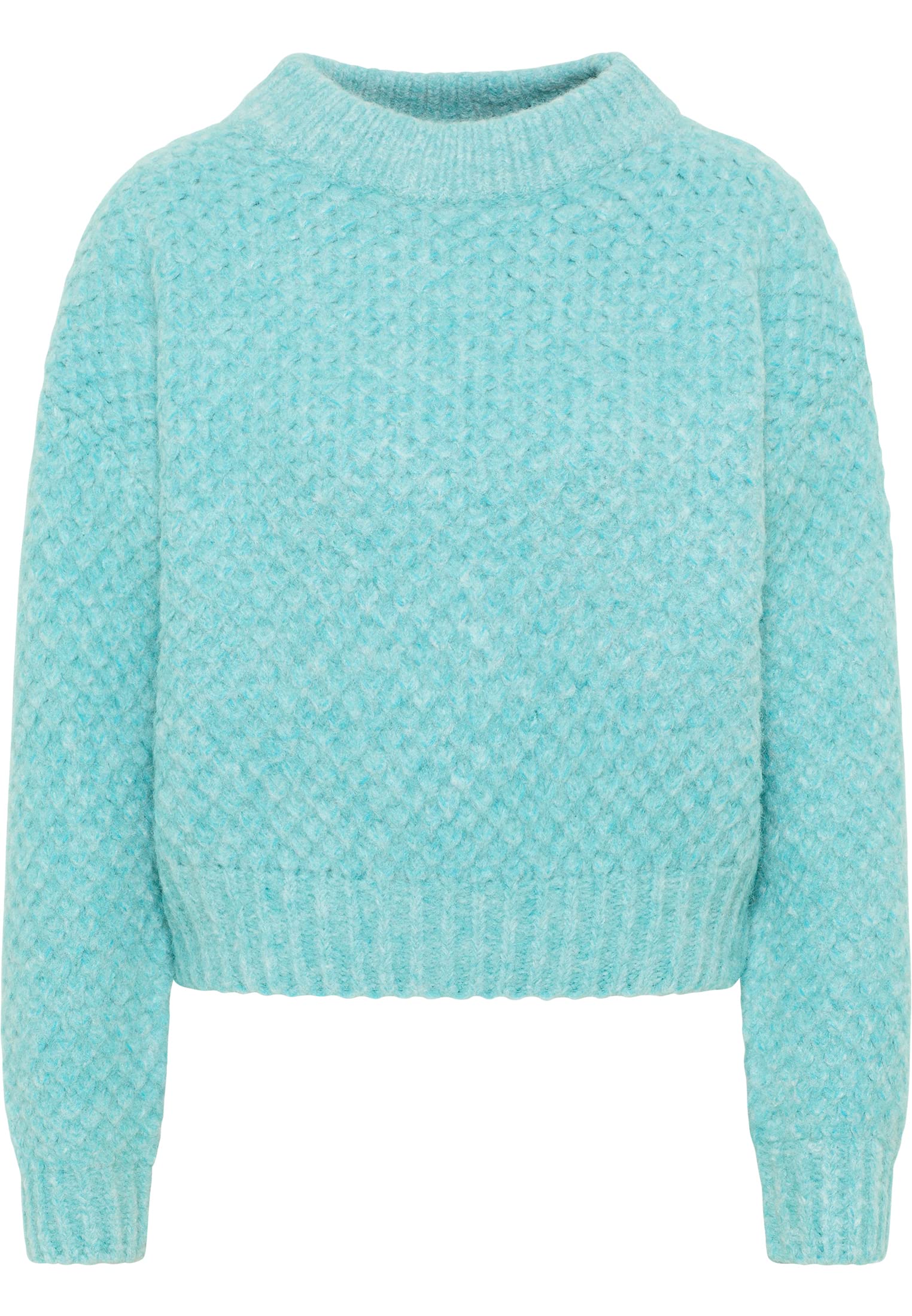 nascita Women's Knitted Jumper, Turquoise, M/L