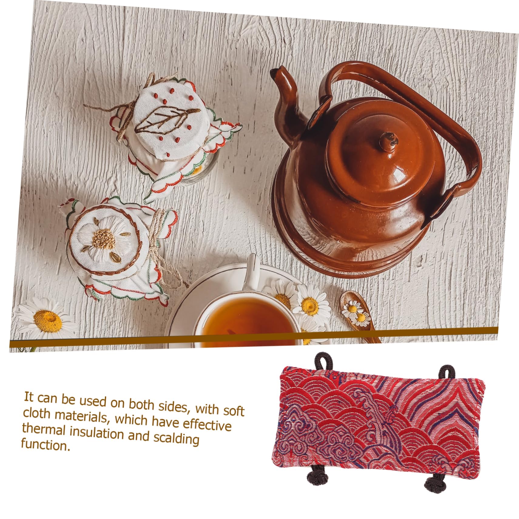 4-teilige Topfgriff-Schutzhandschuhe - Hitzeisolierend & Praktisch Für Die Küche