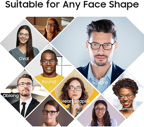 Miniatura 6 de Blackview Lentes de luz azul para mujer, lentes de luz azul para hombre, lentes transparentes, anteojos de computadora, anteojos de juegos,