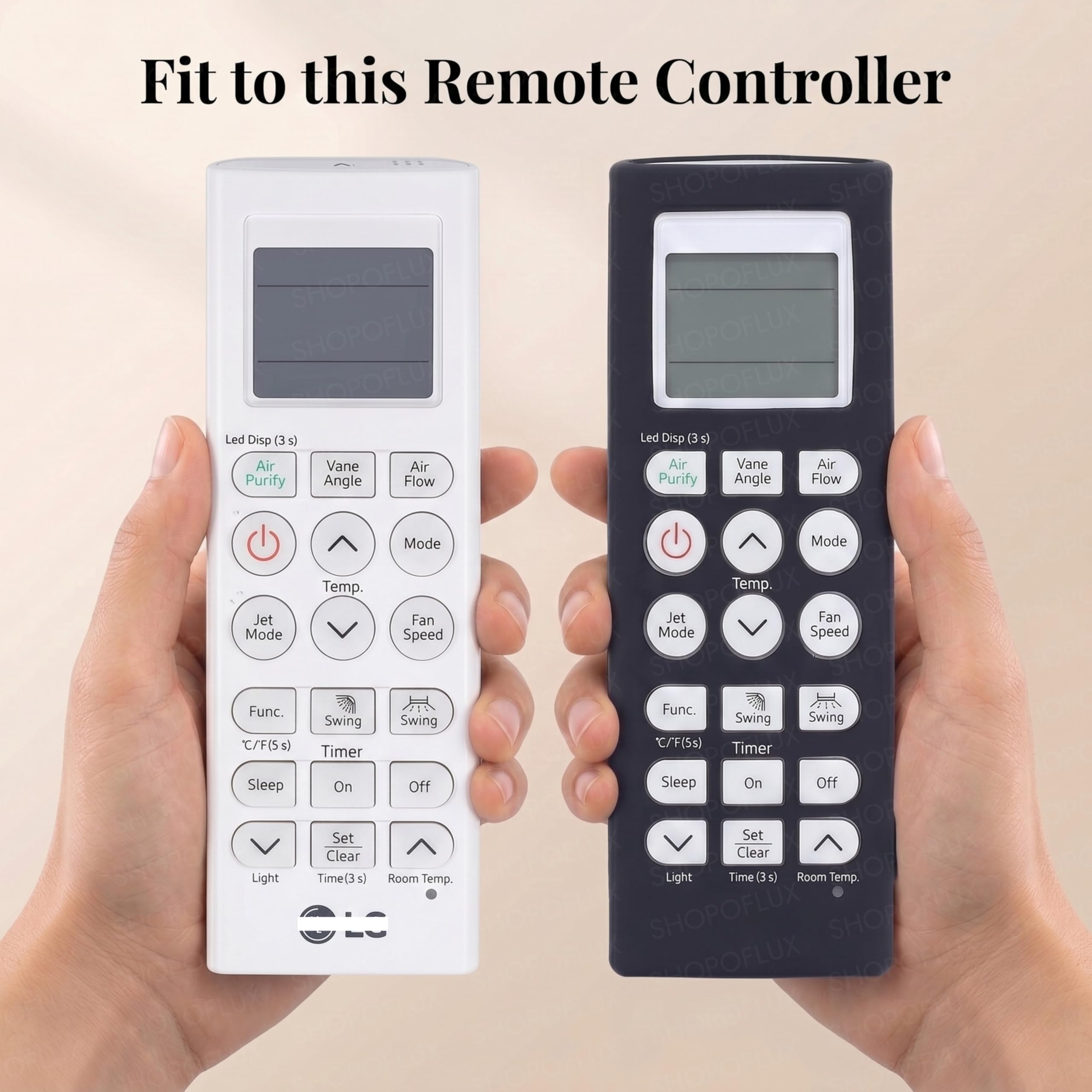 AC Remote Cover - Protect Your LG Remote -2