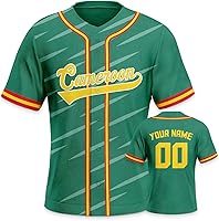 Vista 18 de Custom 2026 World Baseball Jersey Sports Shirt for Fans Men Youth Women Gifts Personalize Your Name Number S-6XL