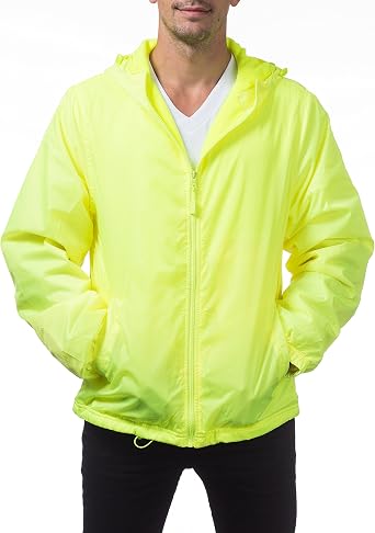 Pro Club Fleece Lined Windbreaker Jacket