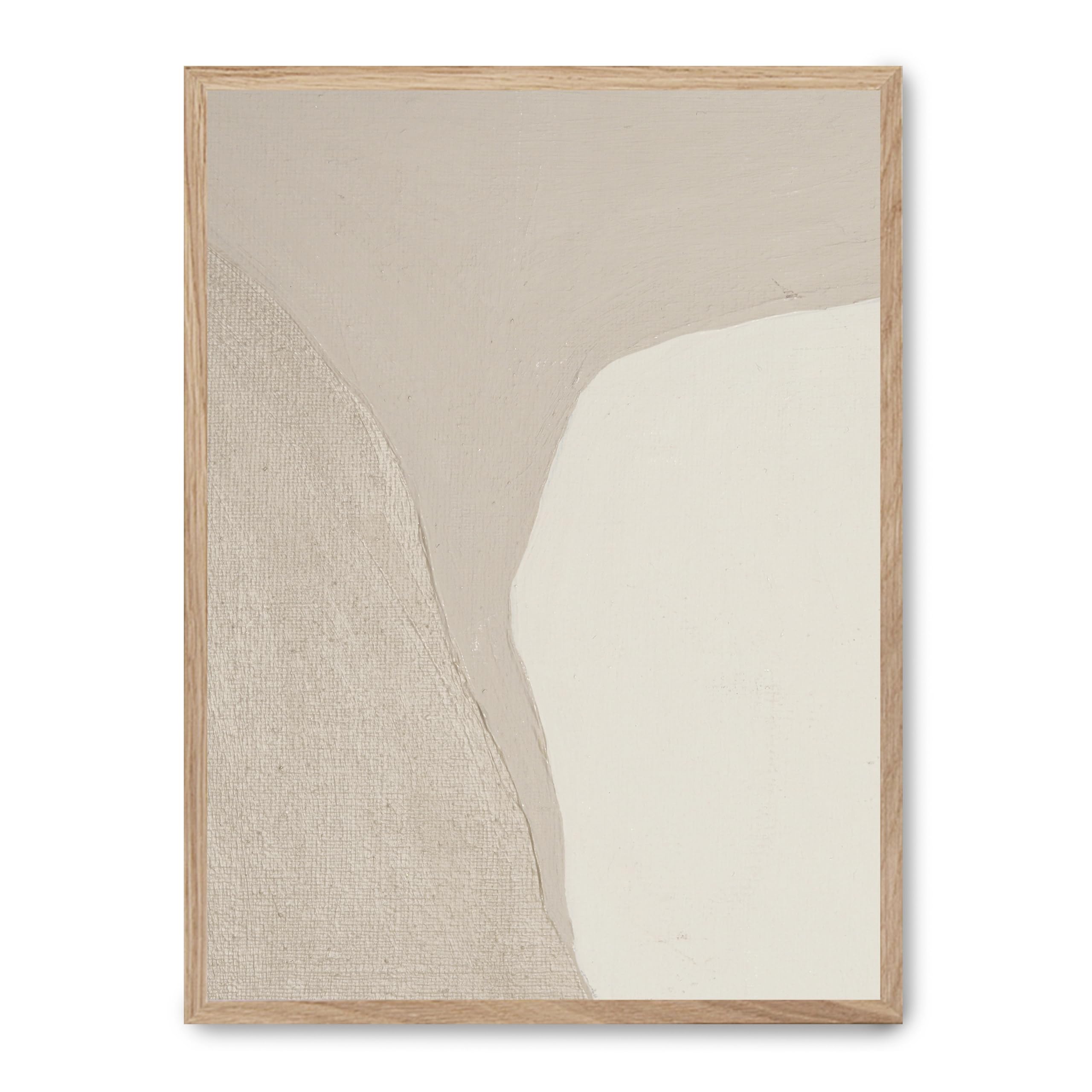 Cuadro beauty beige ii décoration murale minimaliste pour chambre sereine