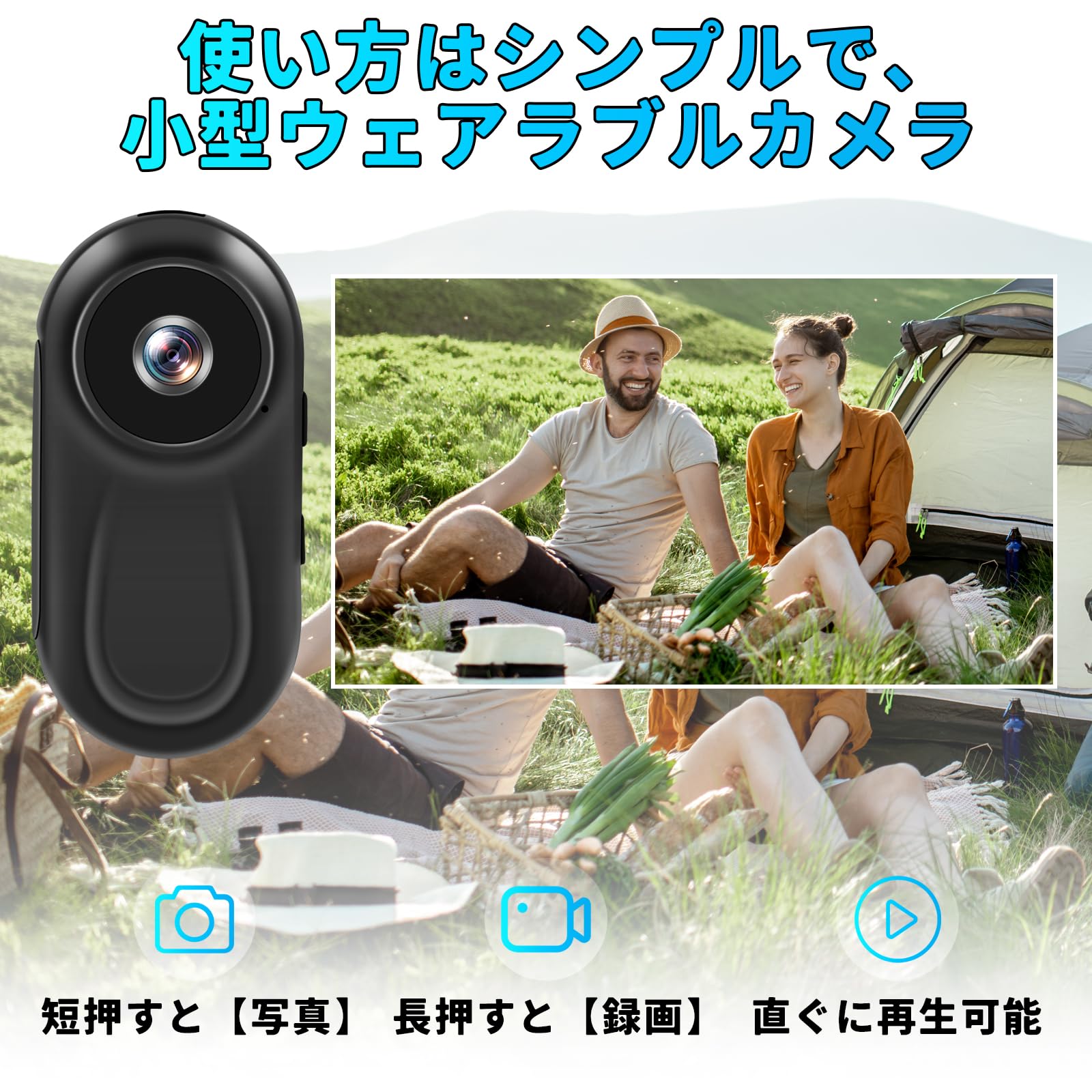 Amazon | 【新開発32G SDカード付属】小型ビデオカメラ