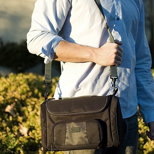 Miniatura 9 de USA Gear MTG Bag - Estuche compacto para tarjetas, Magic The Gathering Deck con interior acolchado personalizable, se adapta a cajas de cubierta