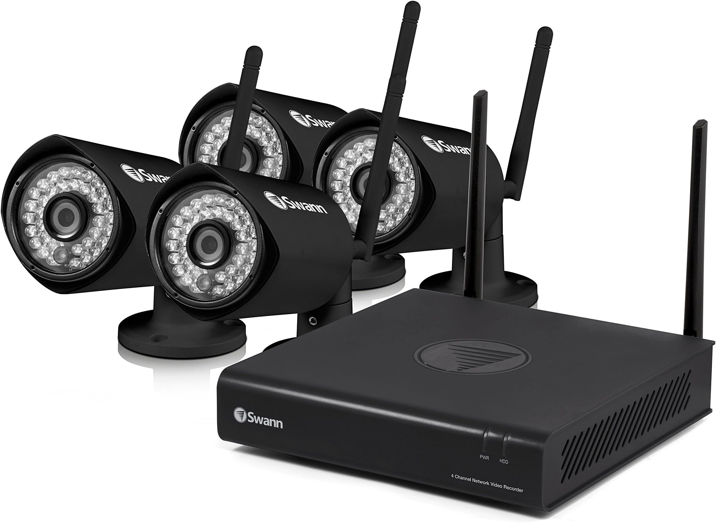EasyView - Wi-Fi Full HD 1080p Monitoring System & Wireless Camera 4 Pack