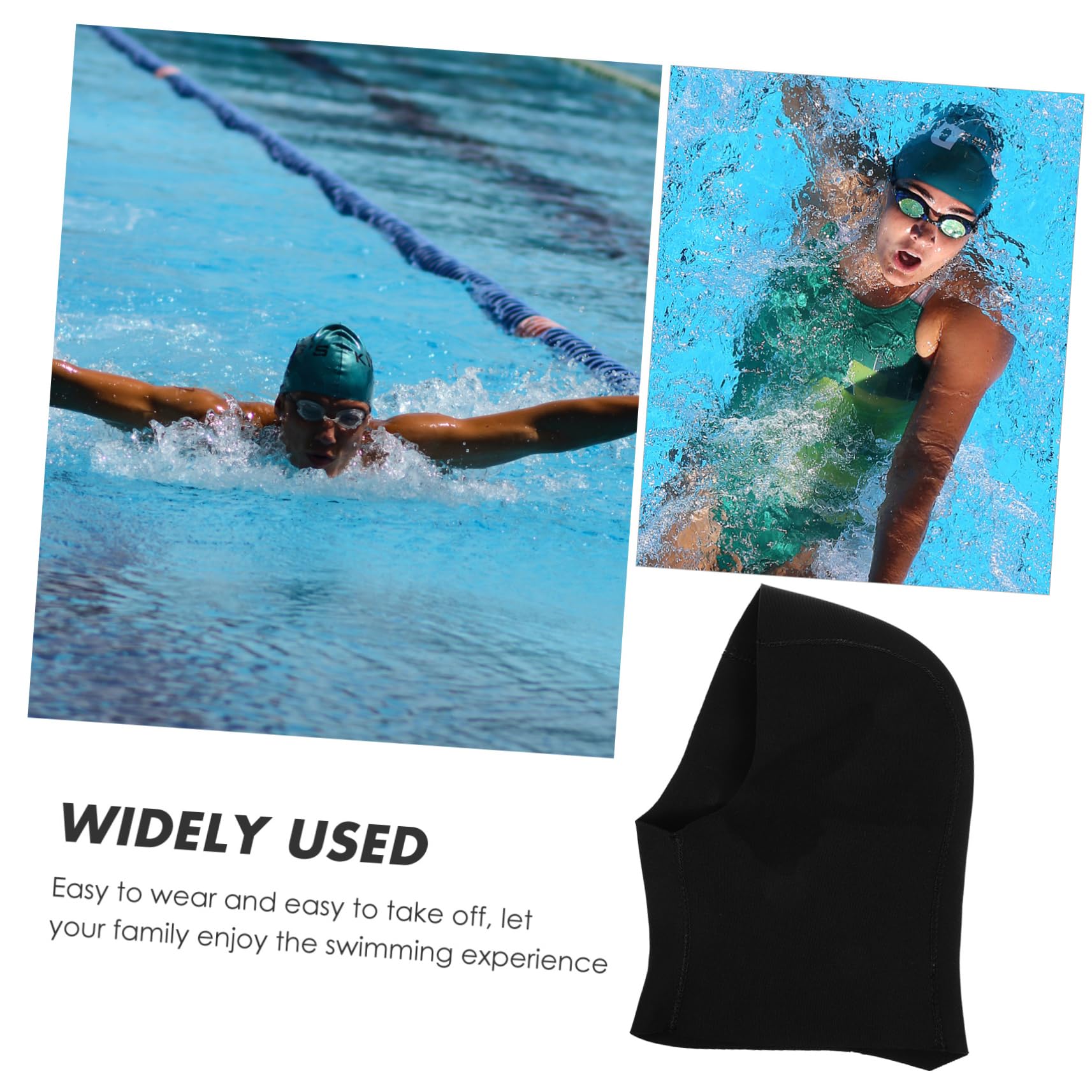 NAMOARLY Sun Protection Swim Cap Breathable Mask for Women Snorkeling Surfing Outdoor Diving