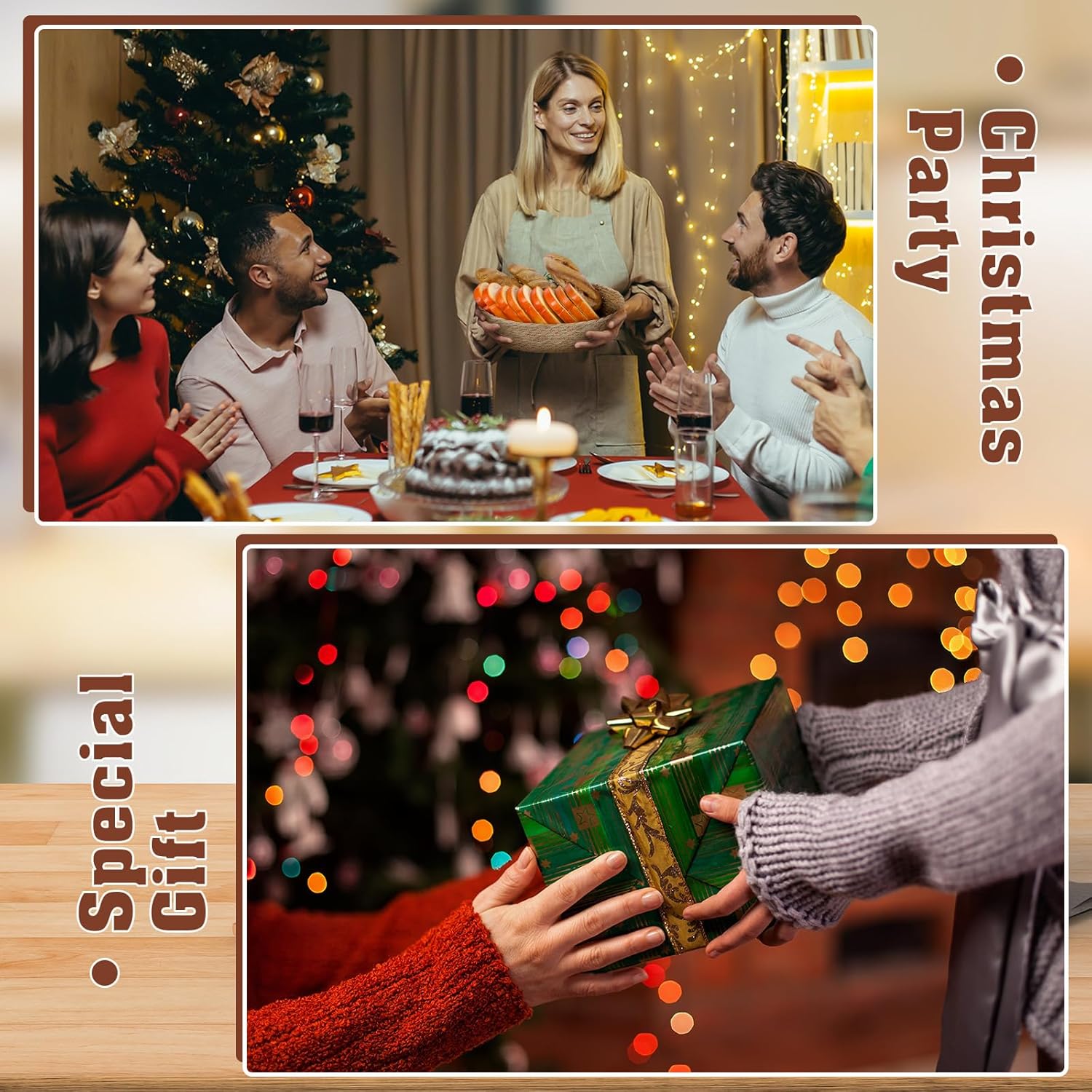 Qinyoung Bread Warmer Basket Set with Terracotta Warming Stone - 12.5"x8.5" Basket for Serving Tortilla, Sourdough & More - Perfect for House Warming, New Home & Christmas Gifts