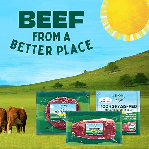 Miniatura 6 de Verde Farms Orgánica 100% Grassalimentada con Grass-Alimentada 8020, 1 lb