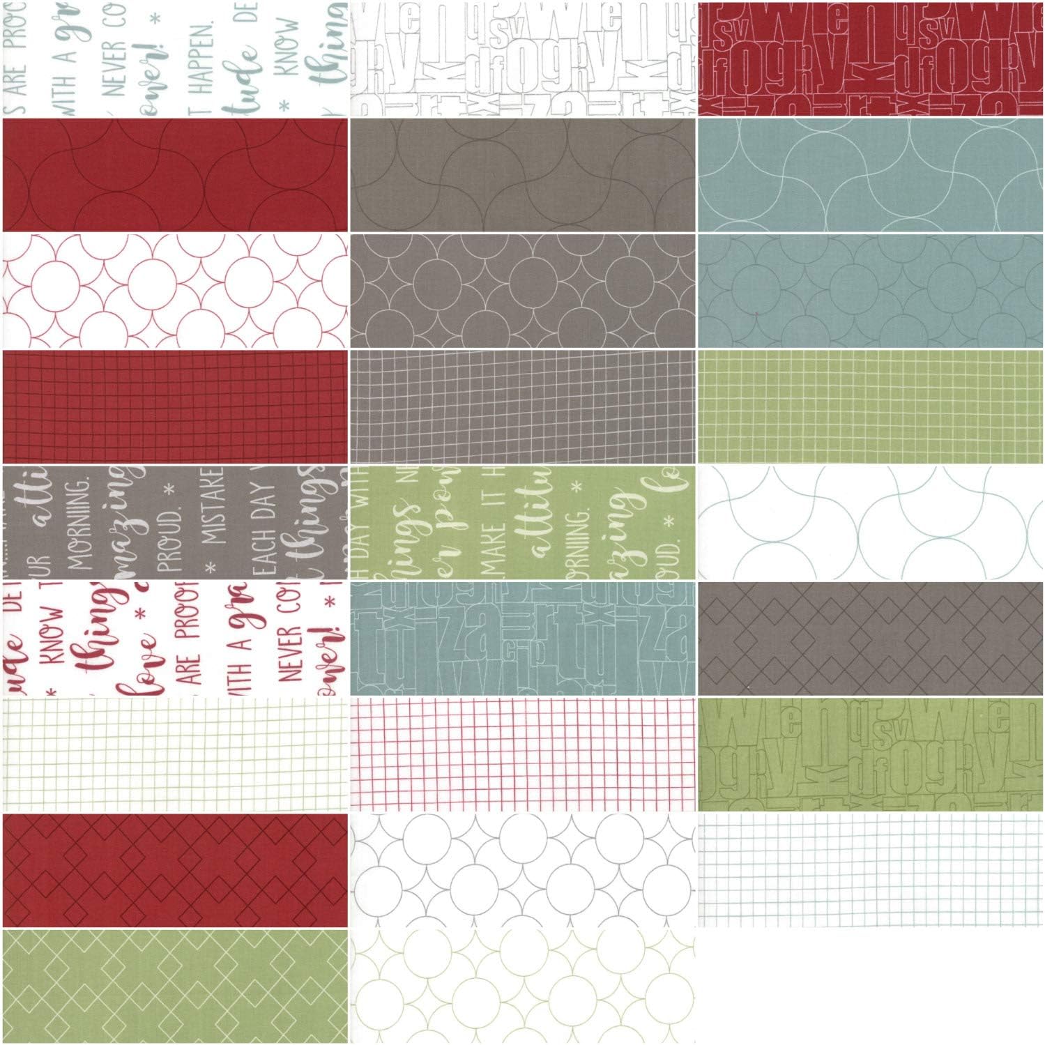 Flourish Jelly Roll 40 2.5-inch Strips by Natalia & Kathleen of Piece N Quilt for Moda Fabrics