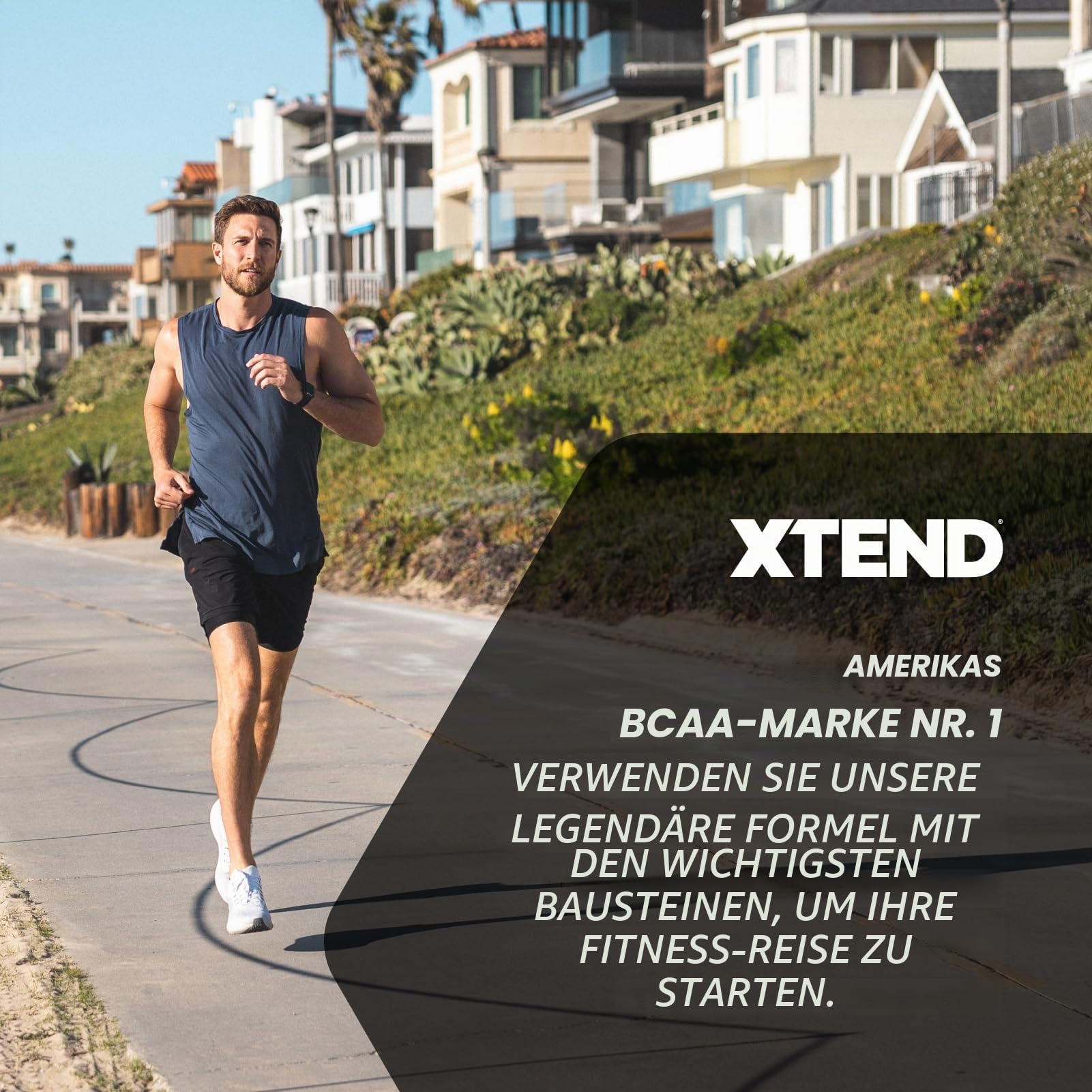 XTEND Original - BCAA-Pulver - Icy Blue Raspberry (Himbeere) | Ergänzungsmittel mit verzweigtkettigen Aminosäuren | 7 g BCAA + Elektrolyte für Regeneration & Hydration | 90 Portionen