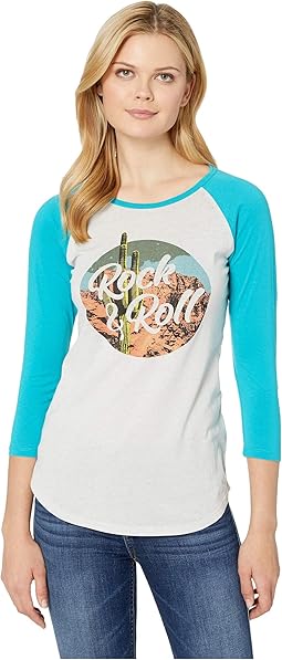 3/4 Sleeve Graphic Tee 48T9352