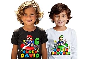 Custom Made Super Birthday T-Shirts: A Unique Twist on Family Fashion
