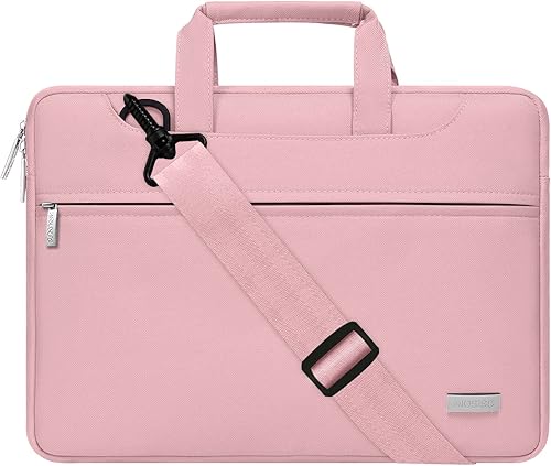 MOSISO Bolsa de hombro para laptop compatible con MacBook AirPro, portátil de 13 a 13.3 pulgadas, compatible con MacBook Pro de 14 pulgadas