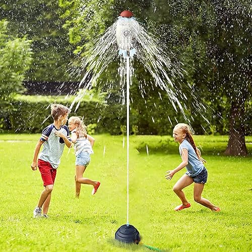 Miniatura 6 de Lanzador de cohetes de agua para niños, rociador de agua, cohete, juguetes de verano para fiestas al aire libre