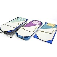 Vista 4 de Tot Cot Colchoneta para Siesta para Niños - Ropa de Cama para Guardería Preescolar de Niños Pequeños con Manta y Almohada - Edades de 2 a 5 Años