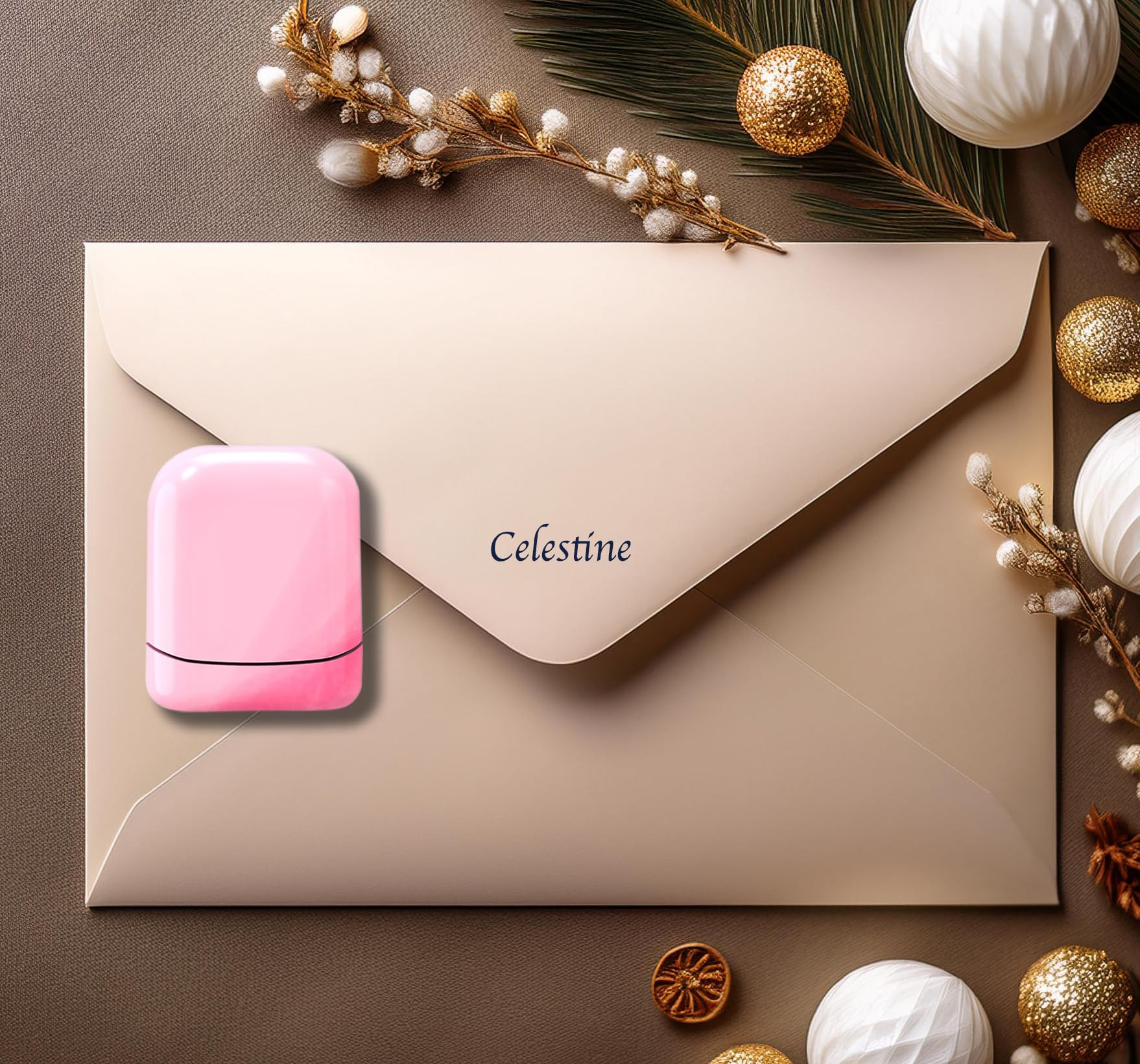 Tampon Signature Personnalisé - 9 Couleurs D'encre Au Choix - Petit Format