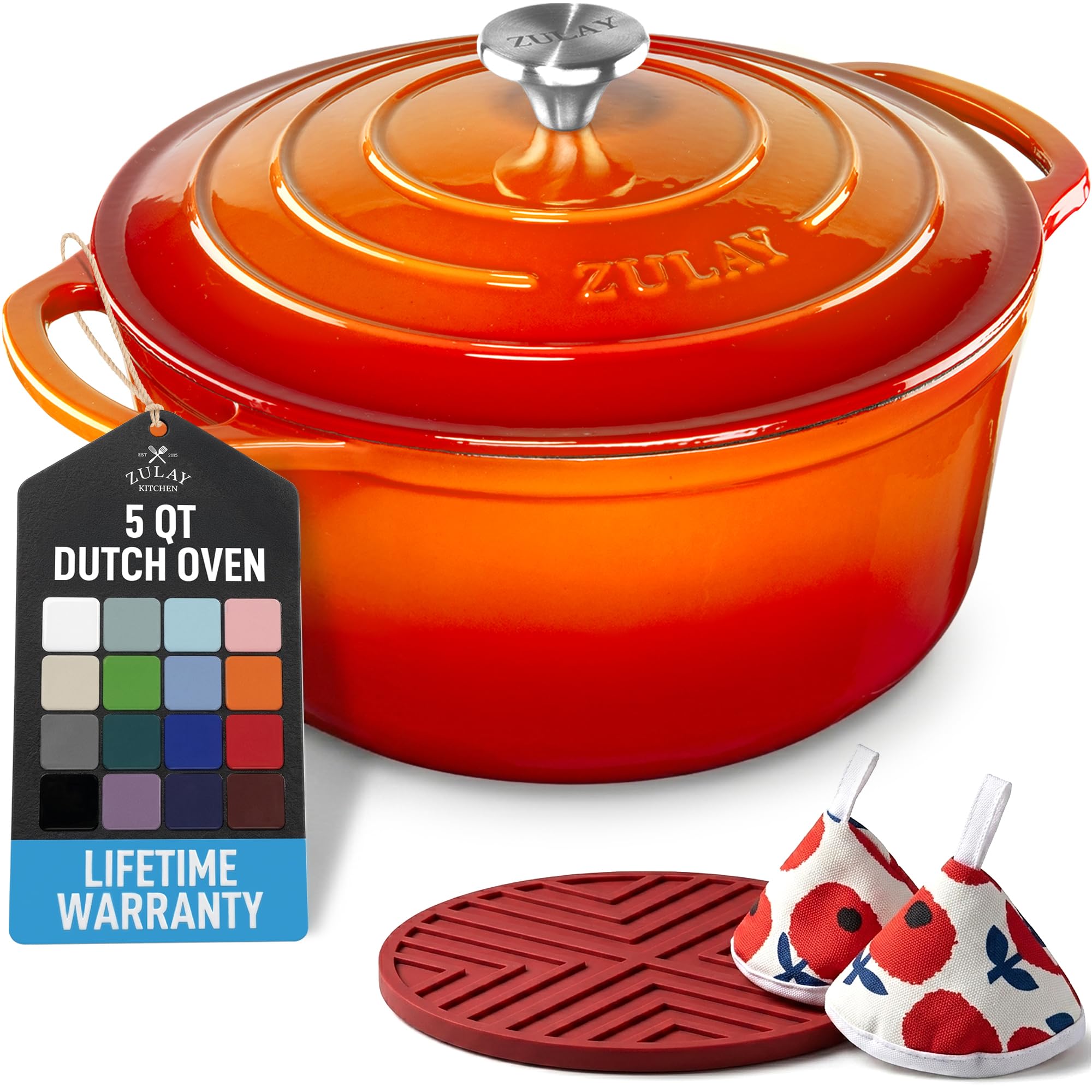 Zulay Kitchen Dutch Oven