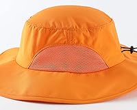 Vista 12 de Home Prefer UPF50+ - Sombrero de sol para hombre, sombrero de pesca de ala ancha para hombres y mujeres, sombrero de playa con protección UV, Gris