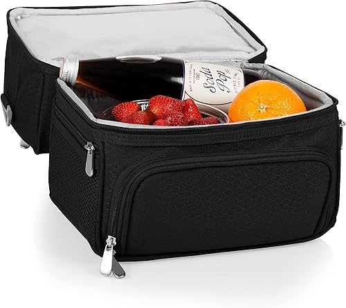 Miniatura 5 de Porta alimentos aislado NCAA Pranzo, negro