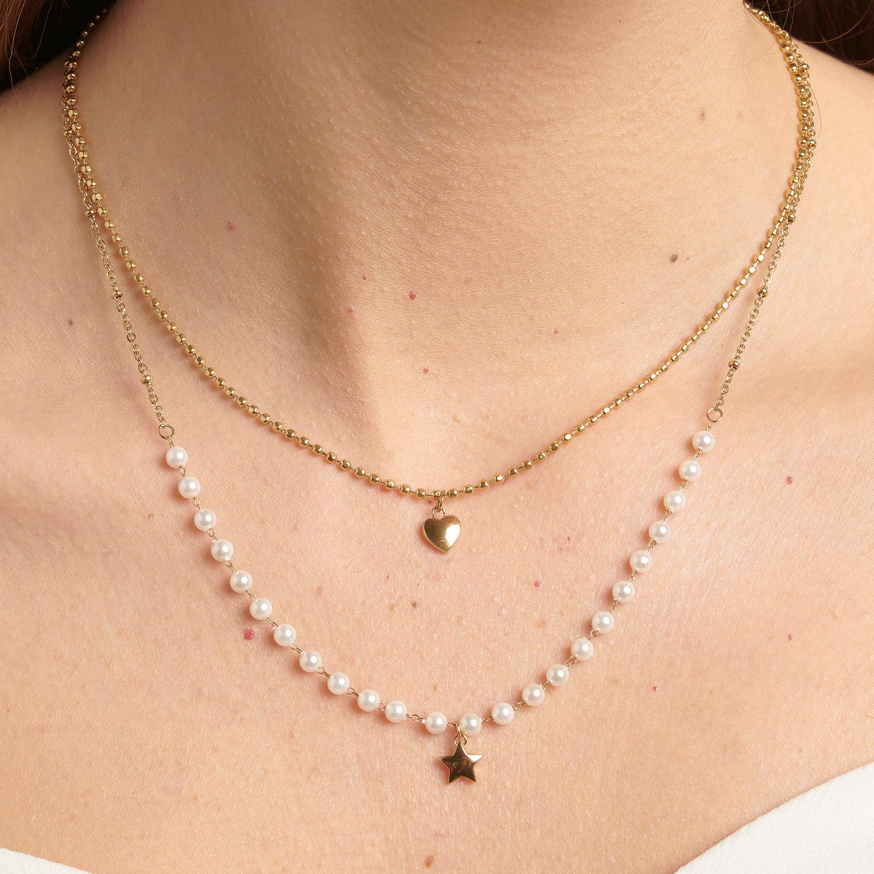 Brosway Collana Donna in Acciaio e Perle | Collezione Chant - BAH82