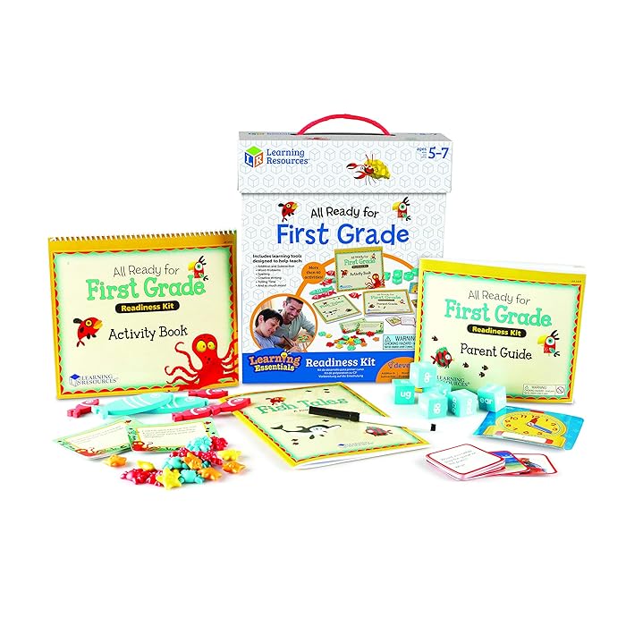 Buy Learning Resources All Ready for First Grade Readiness Kit, Back to