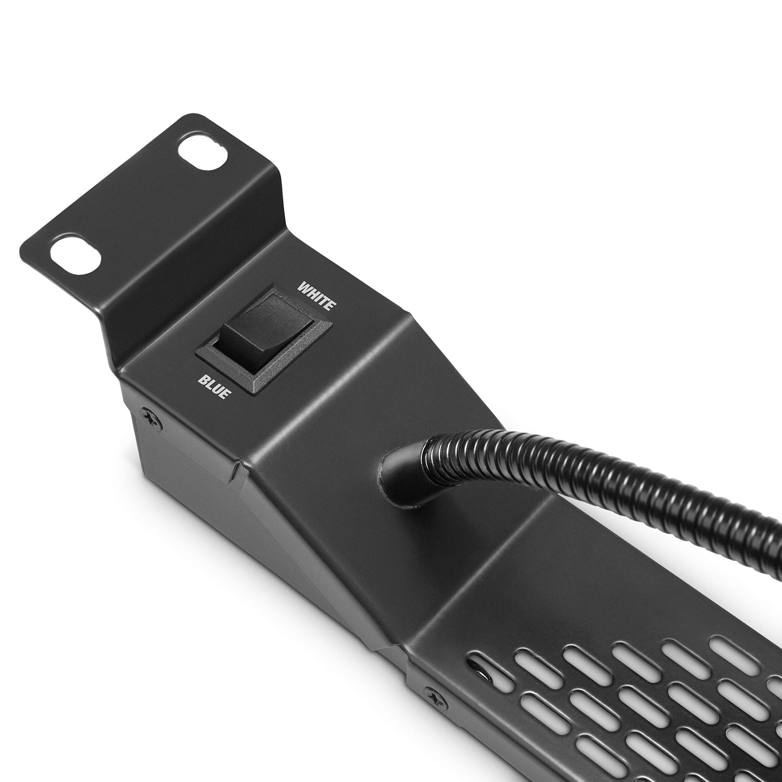 Adam Hall 87463 19" lampa LED do stojaka, podwójna ze ściemniaczem