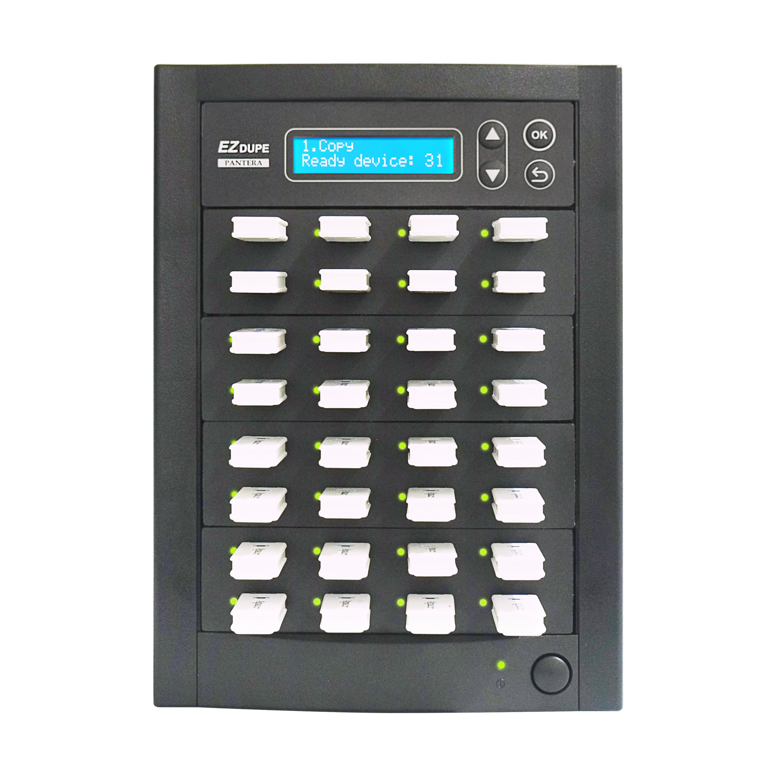 EZ DUPE 1:31 Duplicador USB – Clonador y Eliminador Autónomo de Memoria USB (USB Pantera)