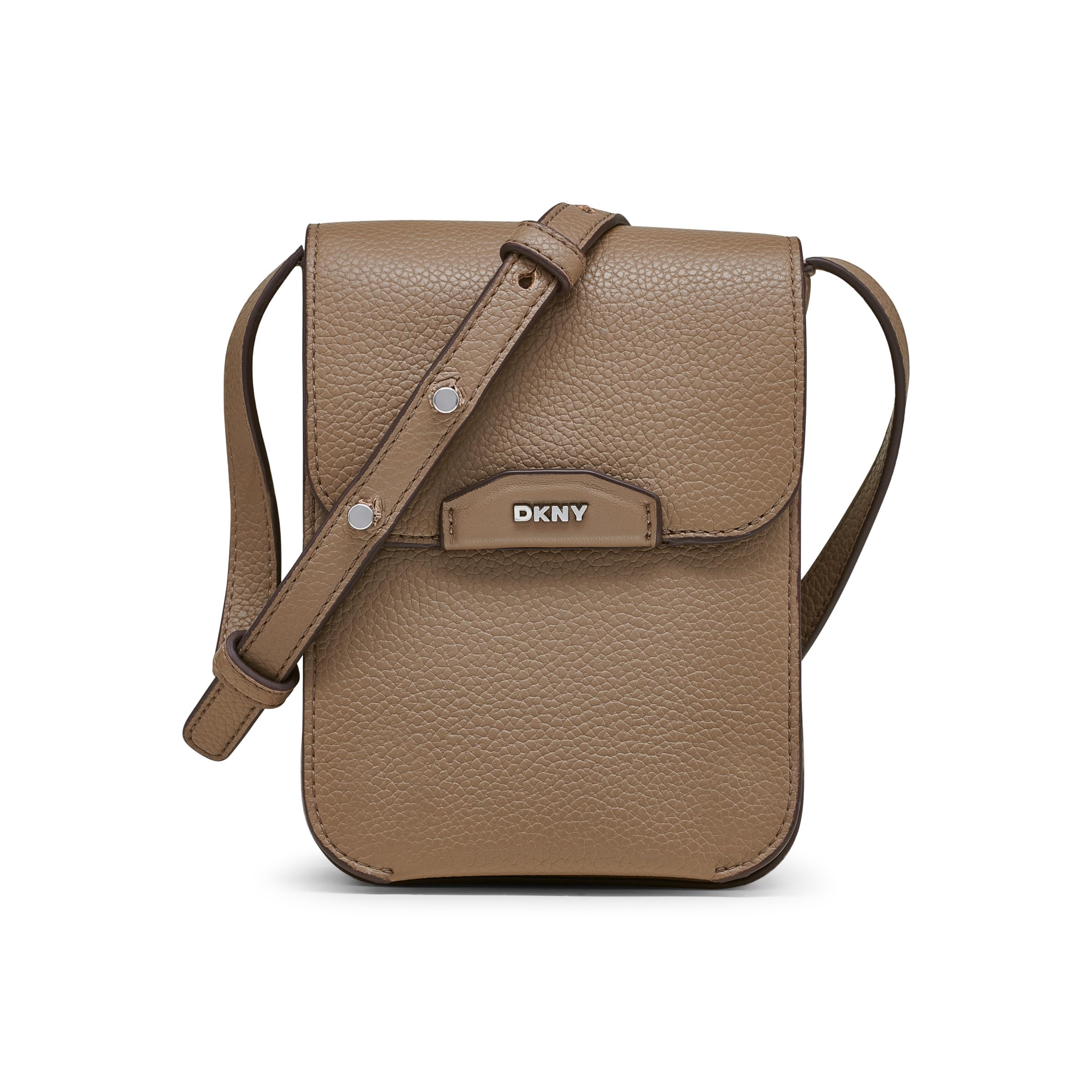 

                                                    DKNY Women's Handbags Phone Crossbody,shitake,1 si