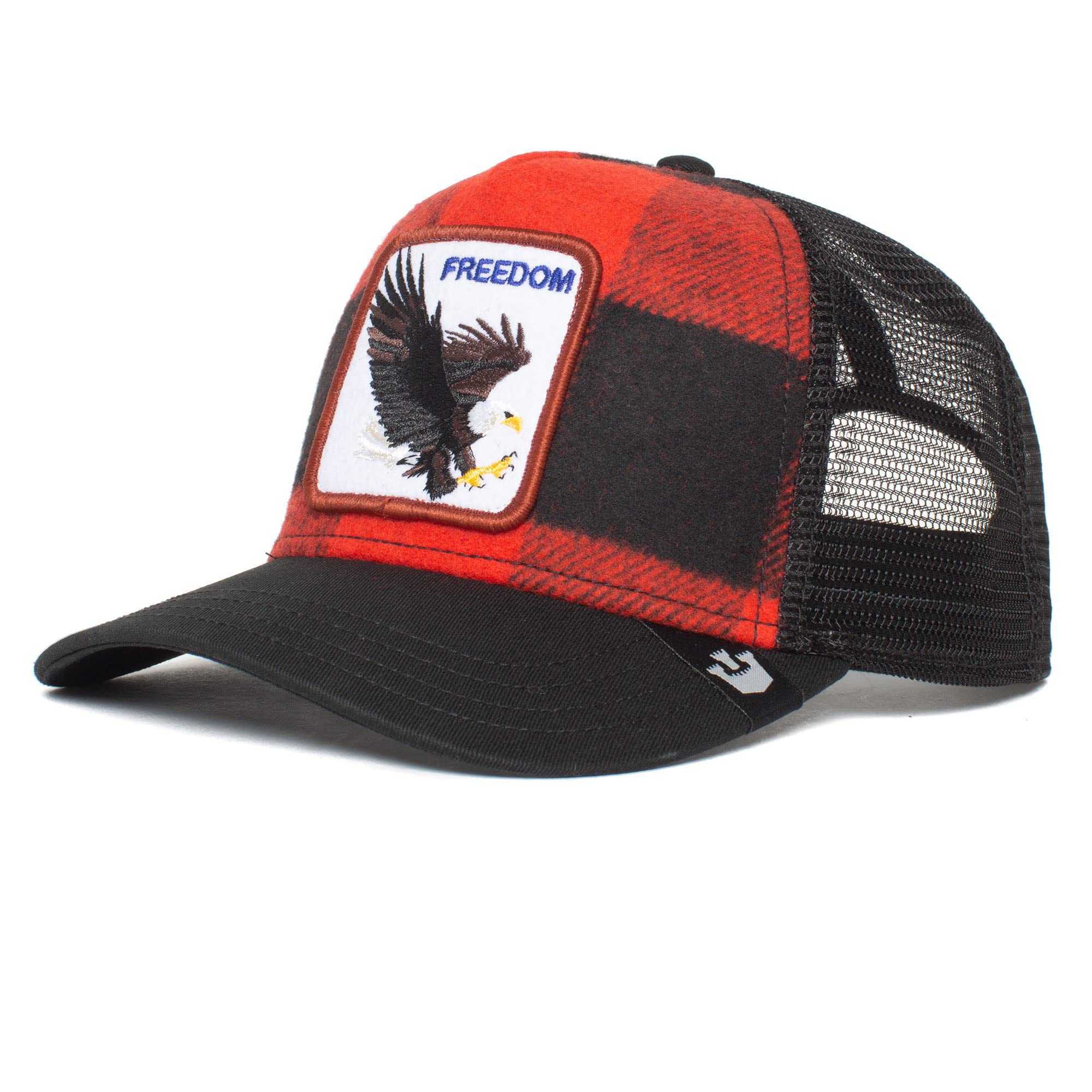 Goorin Bros. Unisex-Adult The Farm Plaid/Wool Unisex Trucker Hat