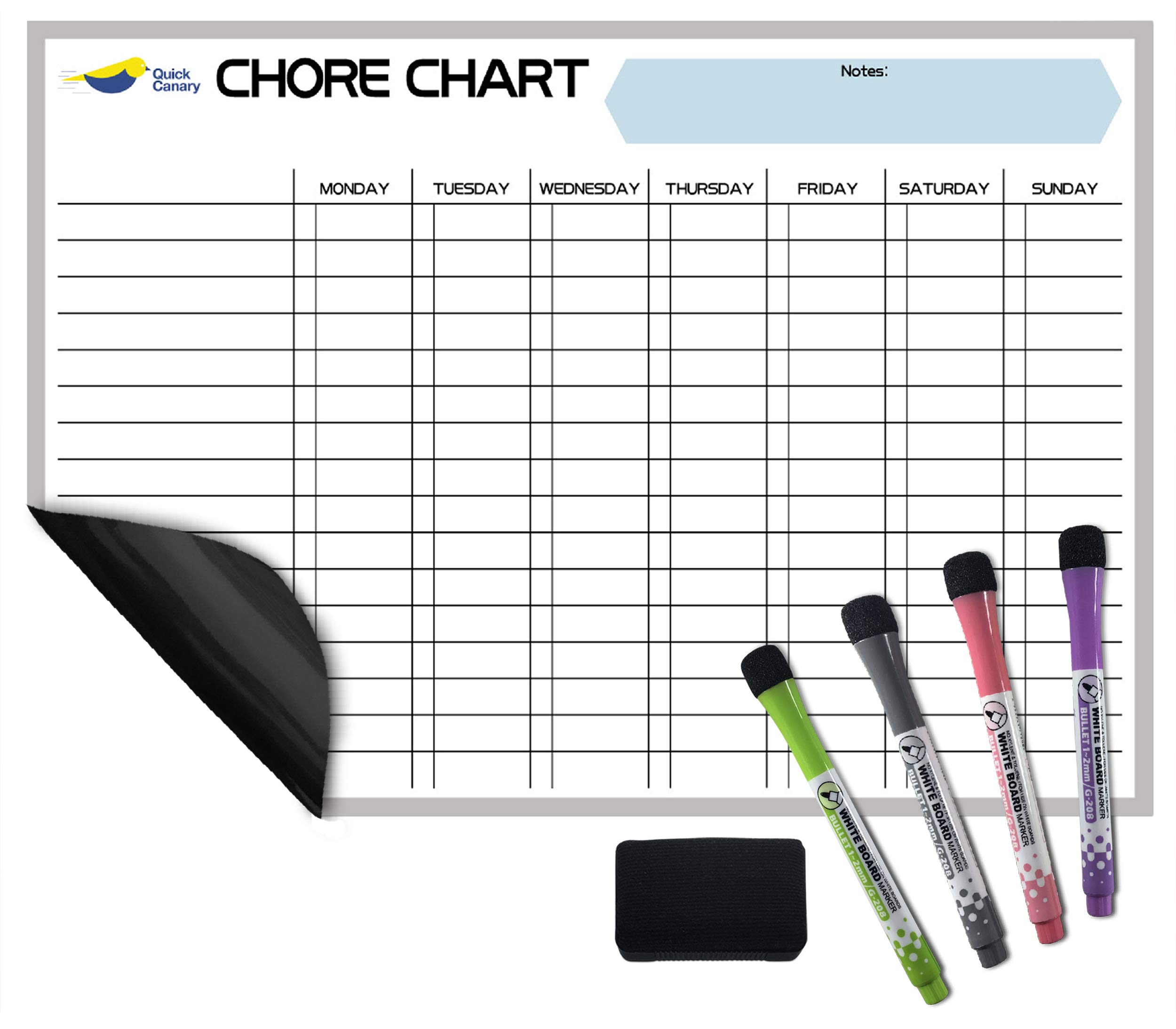 Buy Chore Chart for Kids Perfect Size Dry Erase Board for