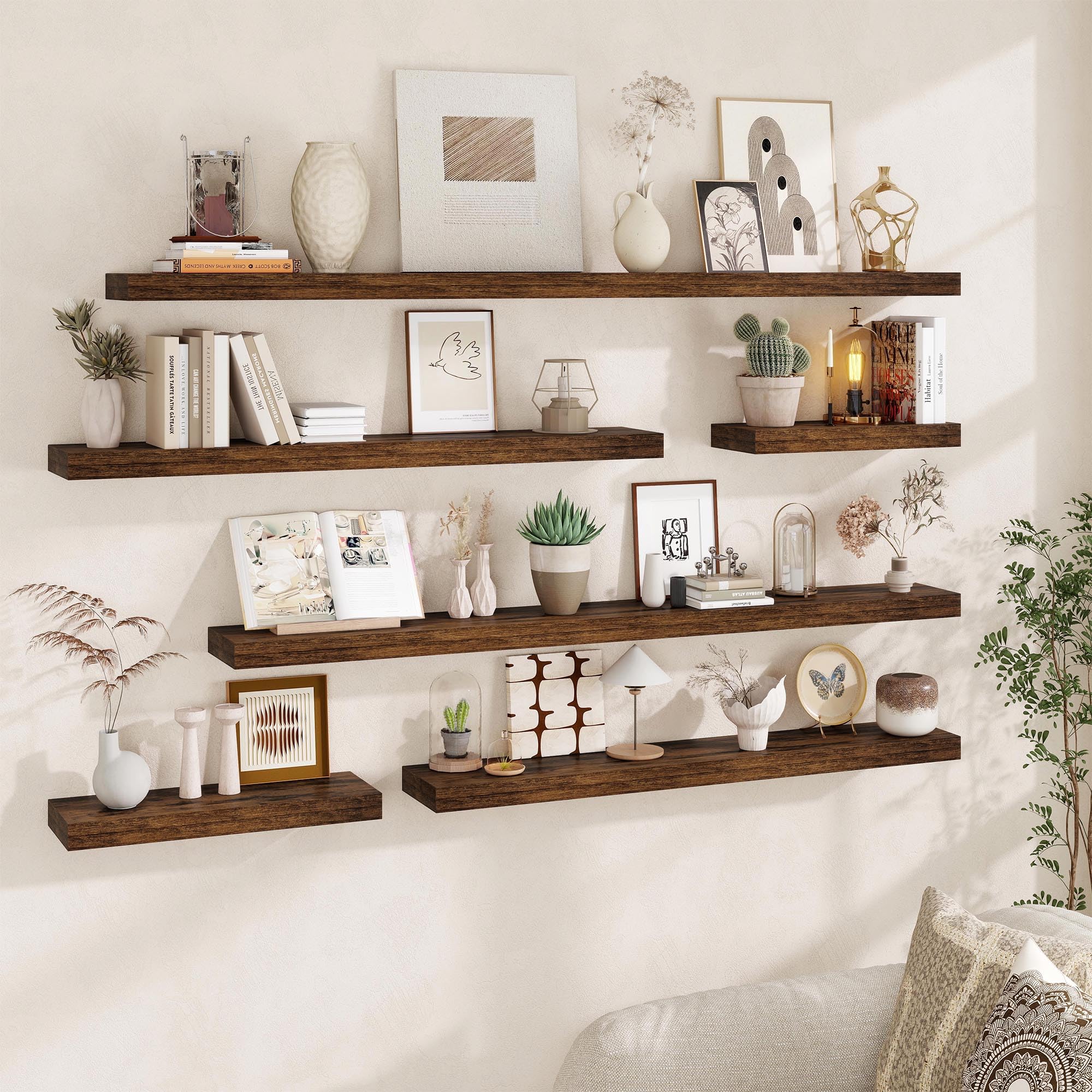Amazon.com: Fun Memories Floating Shelves for Wall, 40Inch