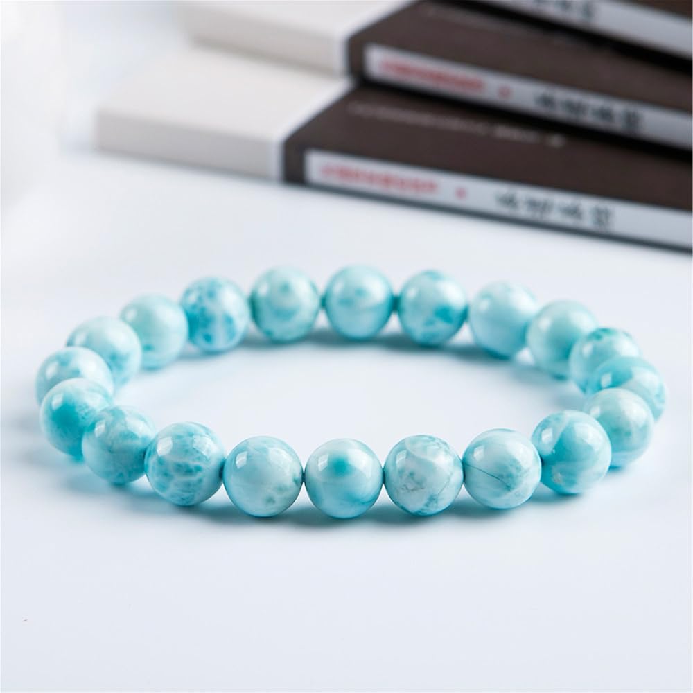 Amazon | 【麗子坊】 ブレスレット 【ラリマー】 玉径 9mm 世界3大