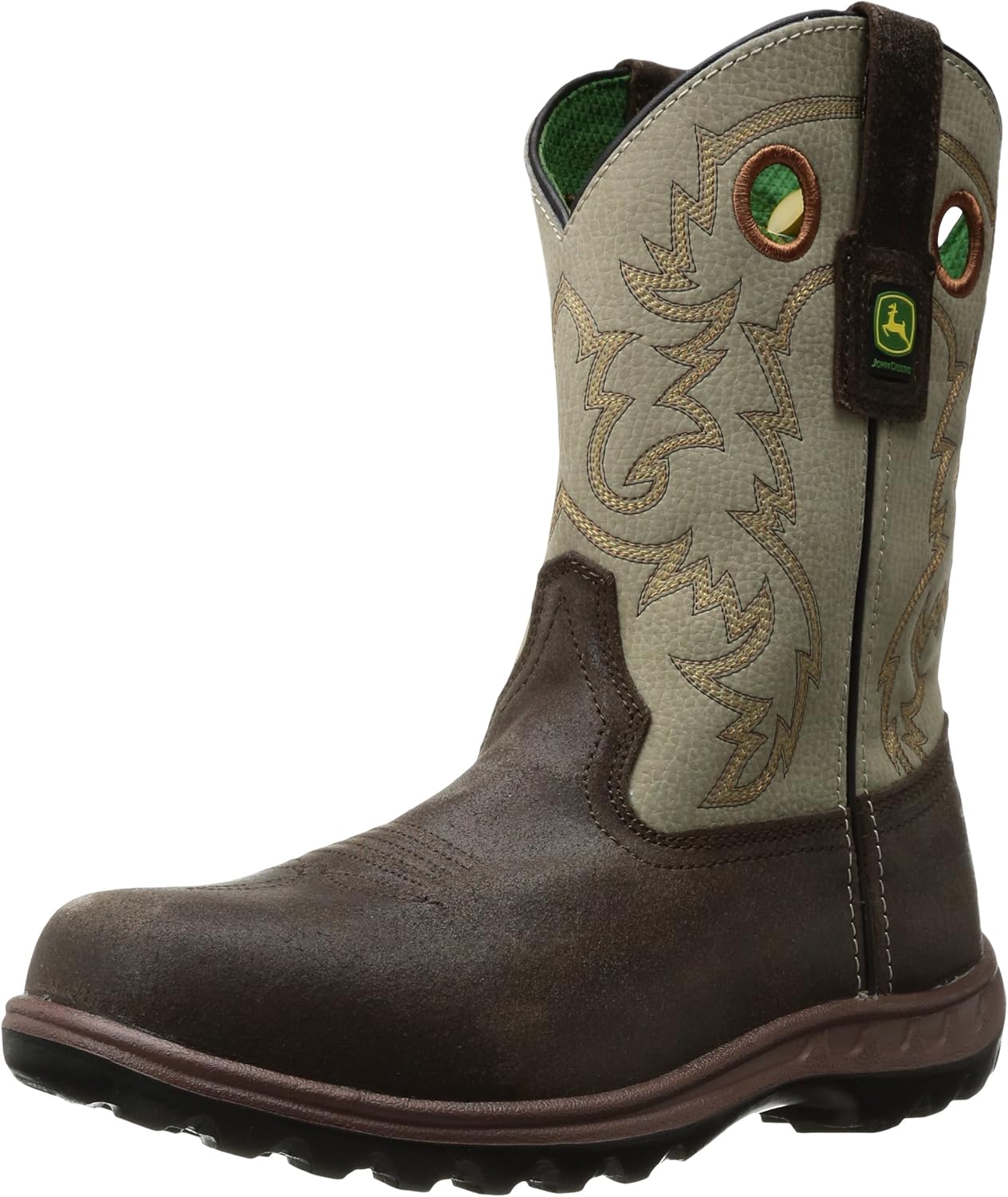 John Deere Unisex-Child Jd3417 Western Boot