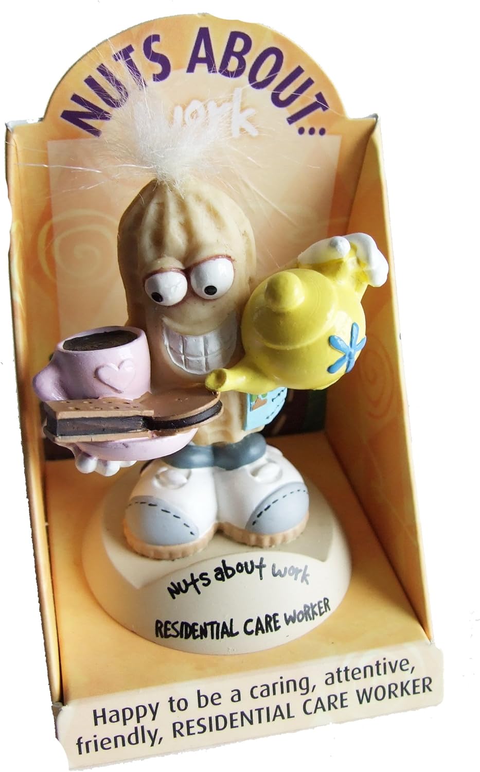 Nuts About Work 'RESIDENTIAL CARE WORKER' Novelty Figurine Gift