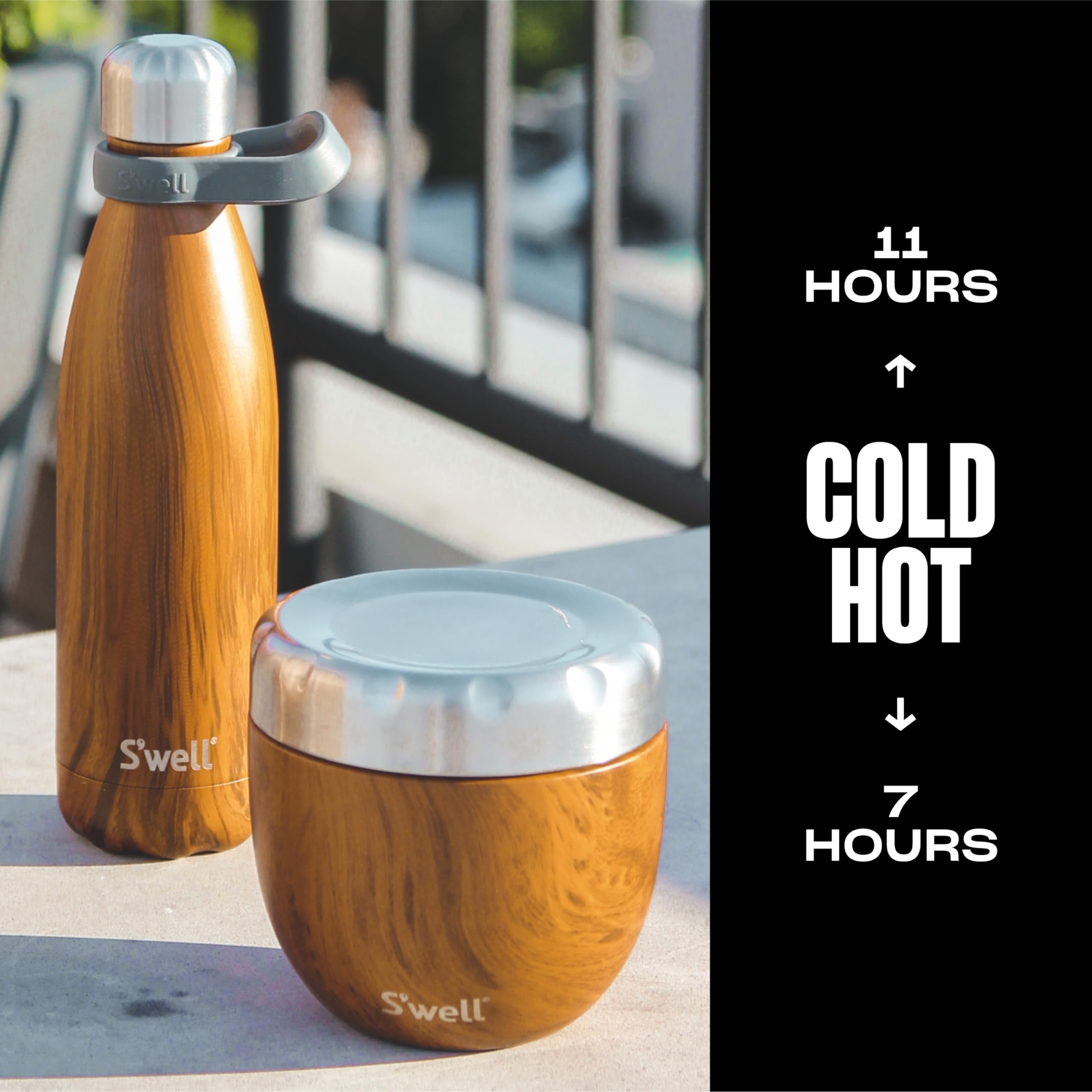 Amazon｜S'well フードボウル チークウッド 2-in-1 【日本正規輸入品