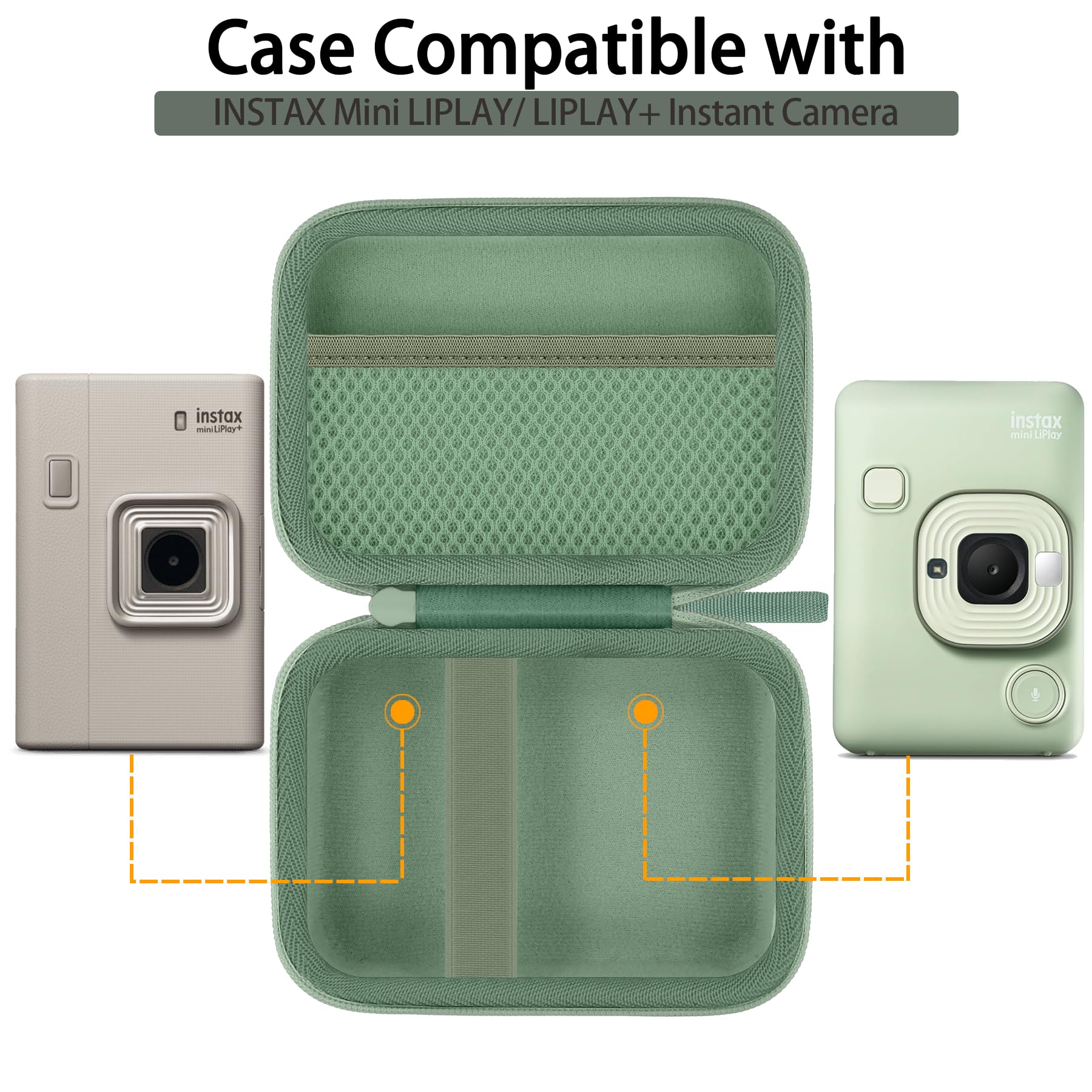 co2CREA cassa custodia borsa per Fujifilm INSTAX Mini LIPLAY/LiPlay