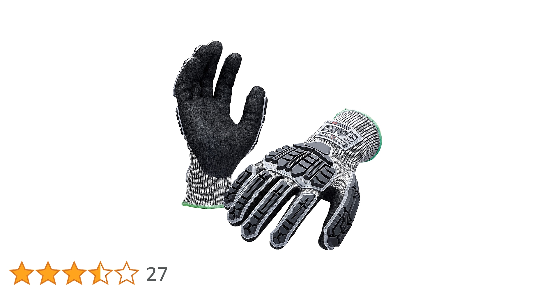 Amazon.co.jp: [ミドリ安全] KARBONHEX 耐切創 手袋 作業用 耐衝撃