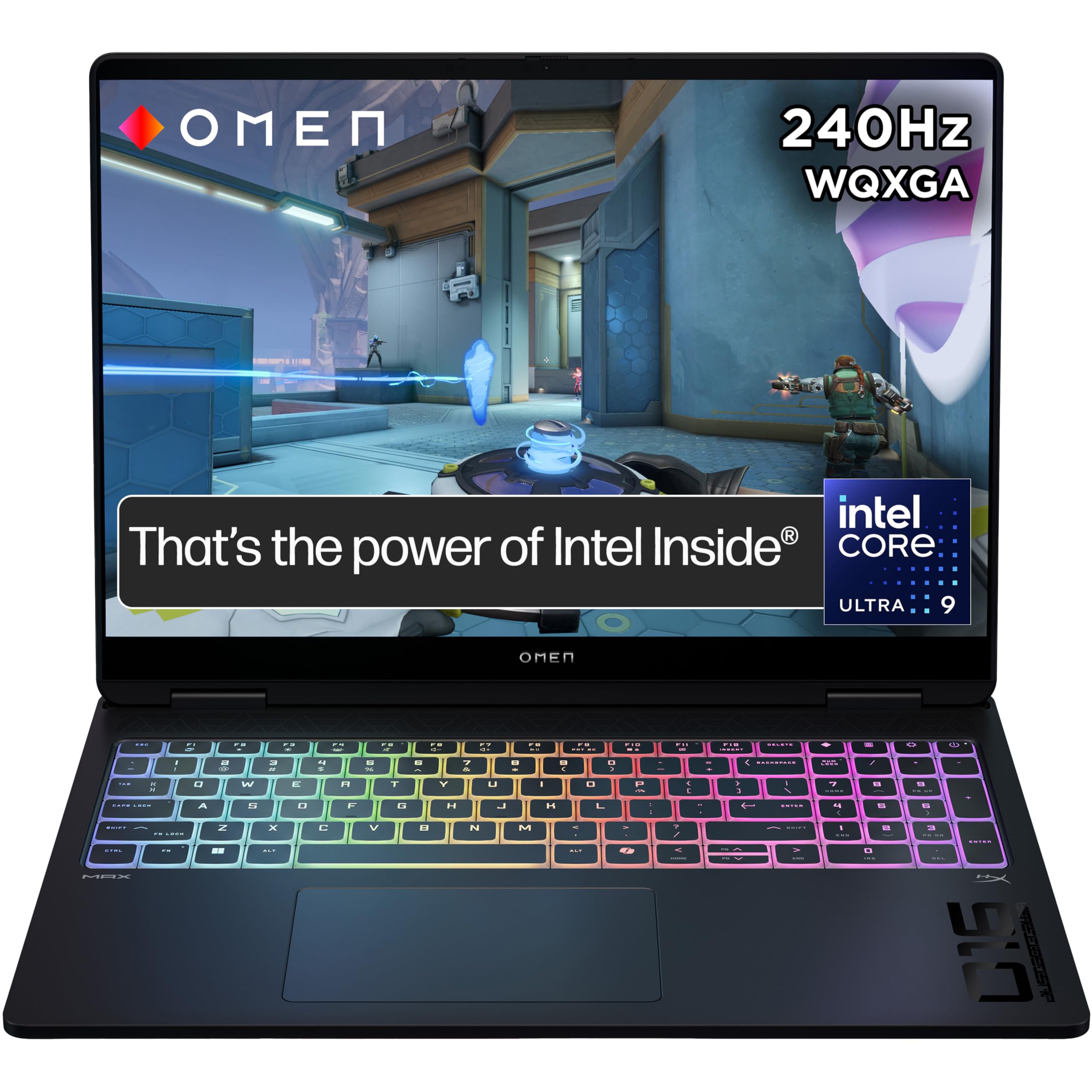 HP OMEN MAX 16" Gaming Laptop | Intel® Core™ Ultra 9-275HX Processor | 32GB RAM | 1TB SSD | NVIDIA GeForce RTX 5080 | 244 Hz VRR 2.5K WQXGA Anti-glare Display | Windows 11 | Fast charge | 16-ah0800sa