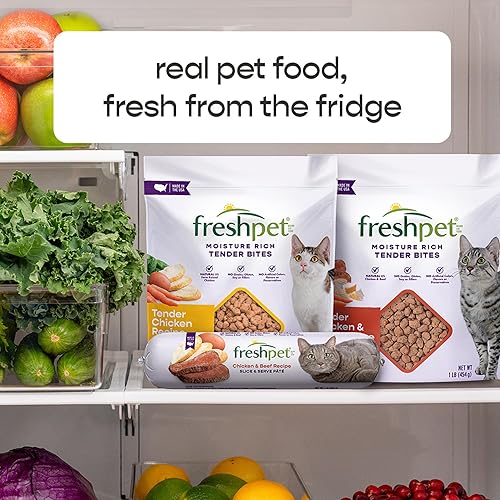 Miniatura 3 de Freshpet Alimento saludable y natural para gatos, receta de pollo fresco, 1 libra