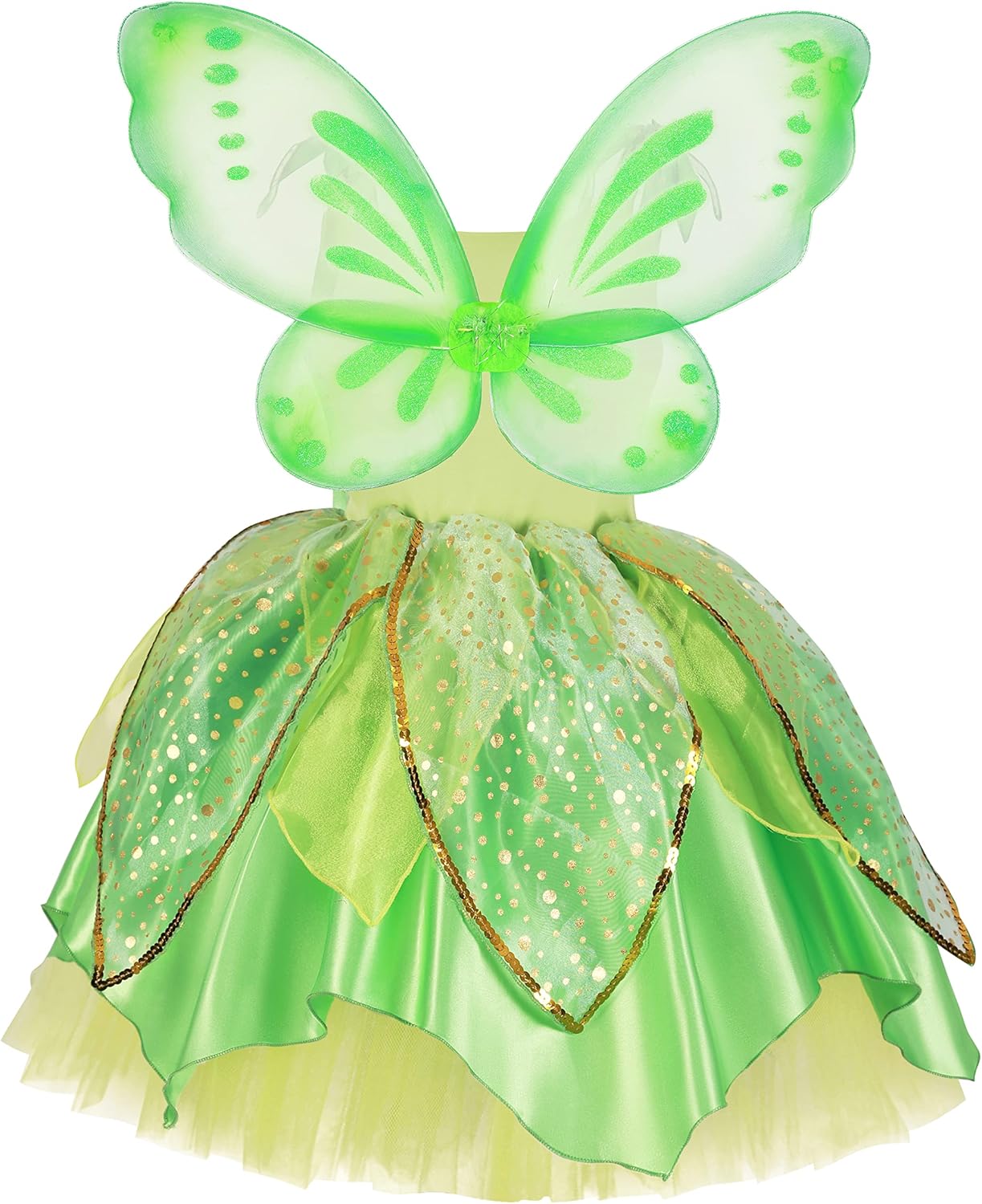 ToLaFio Princess Costume for Girls Halloween Fancy Party Dress Princess Dress Up Clothes for Little Girl