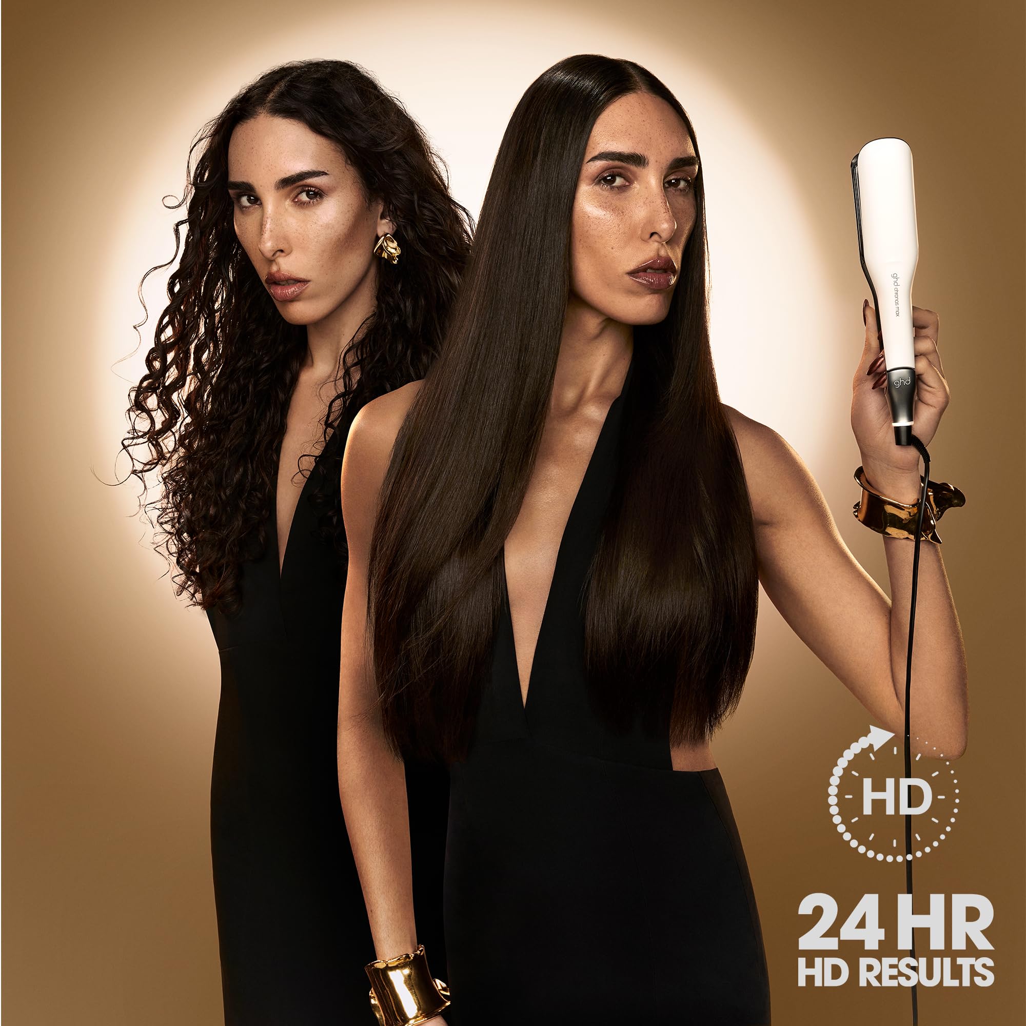 ghd Chronos Max, Wide Plate Hair Straighteners, 3X Faster Hair Styling in One Stroke for 90% More Shine - Image 3