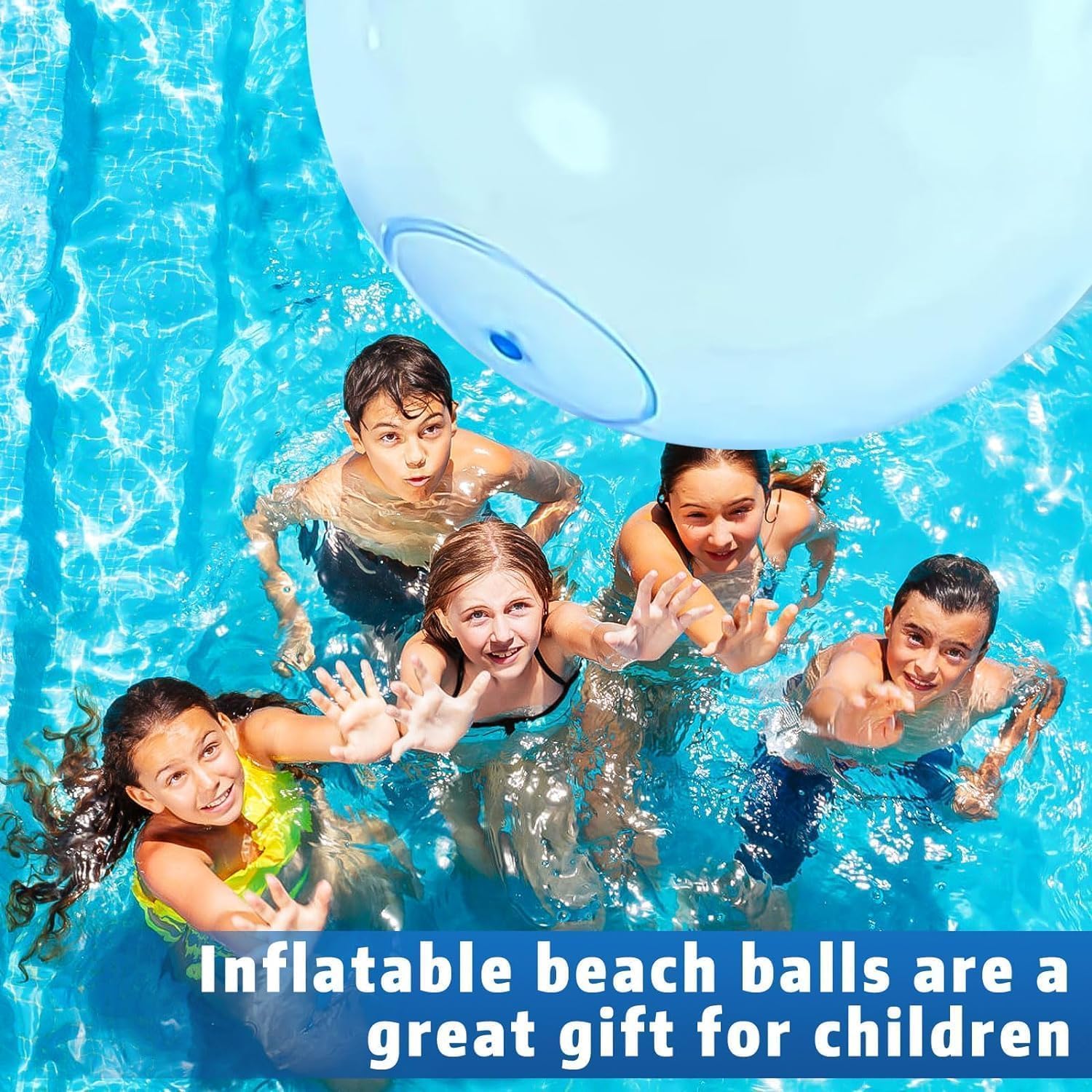 Super Bubble Ball, 47'' Giant Inflatable Ball, Inflatable Water Balloon, Beach Bubble Ball - Image 2