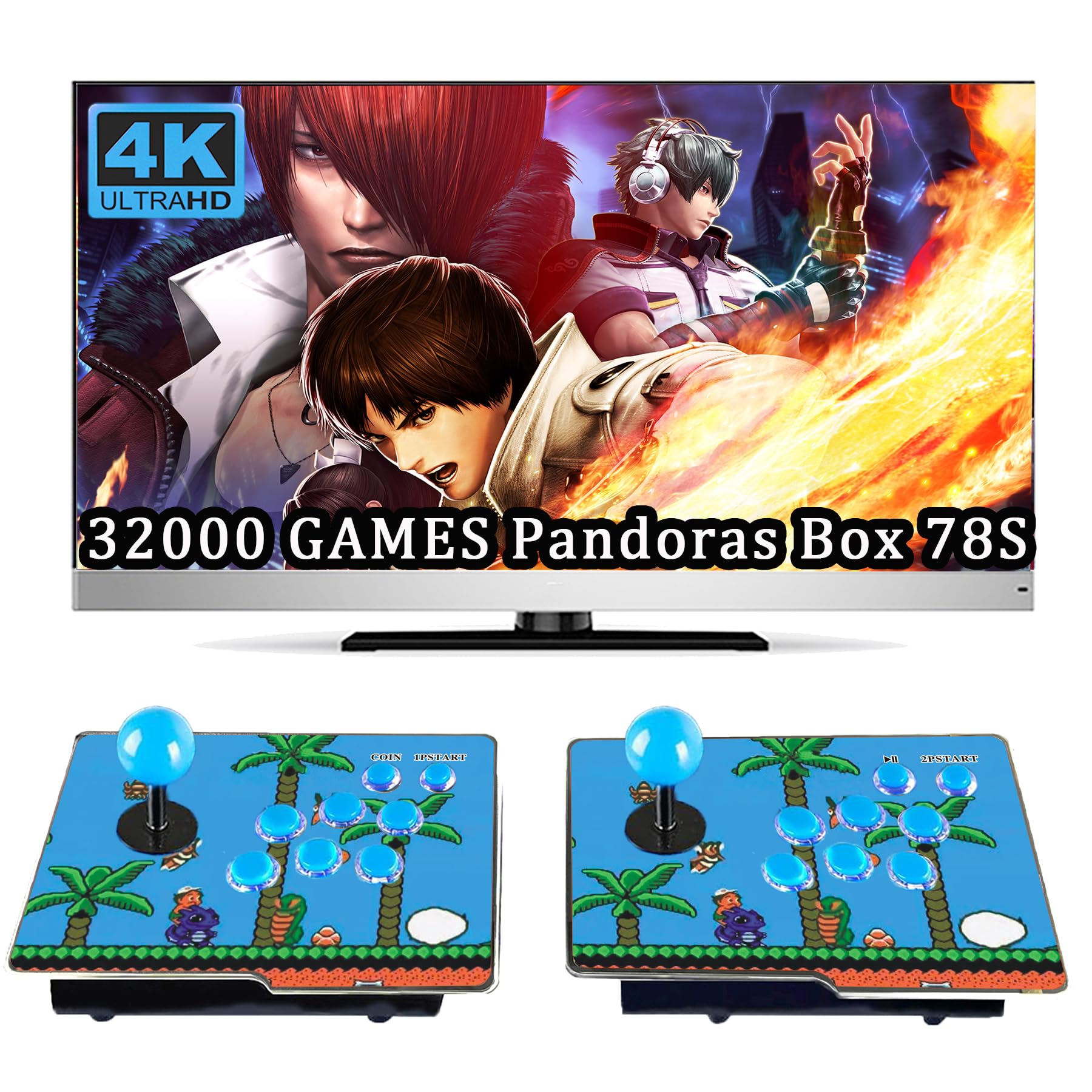 Amazon.com: RegiisJoy 32000 in 1 Pandoras Box 78S Retro Arcade