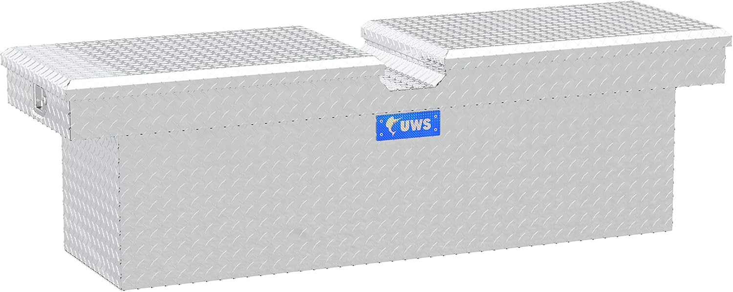 UWS TBD-69 Bright Aluminum 69" Deep Gull Wing Crossover Truck Tool Box